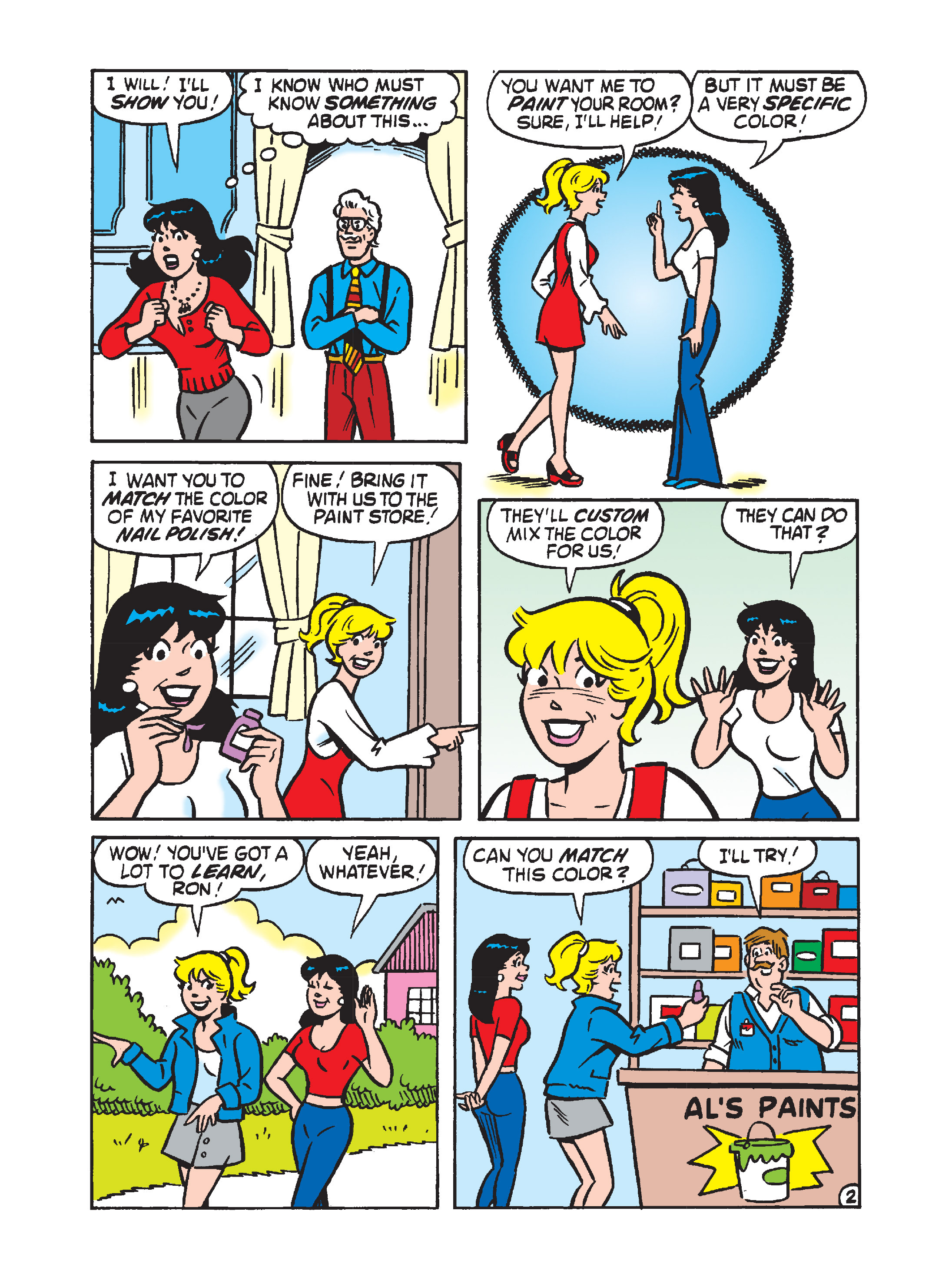 Read online Betty and Veronica Double Digest comic -  Issue #222 - 151
