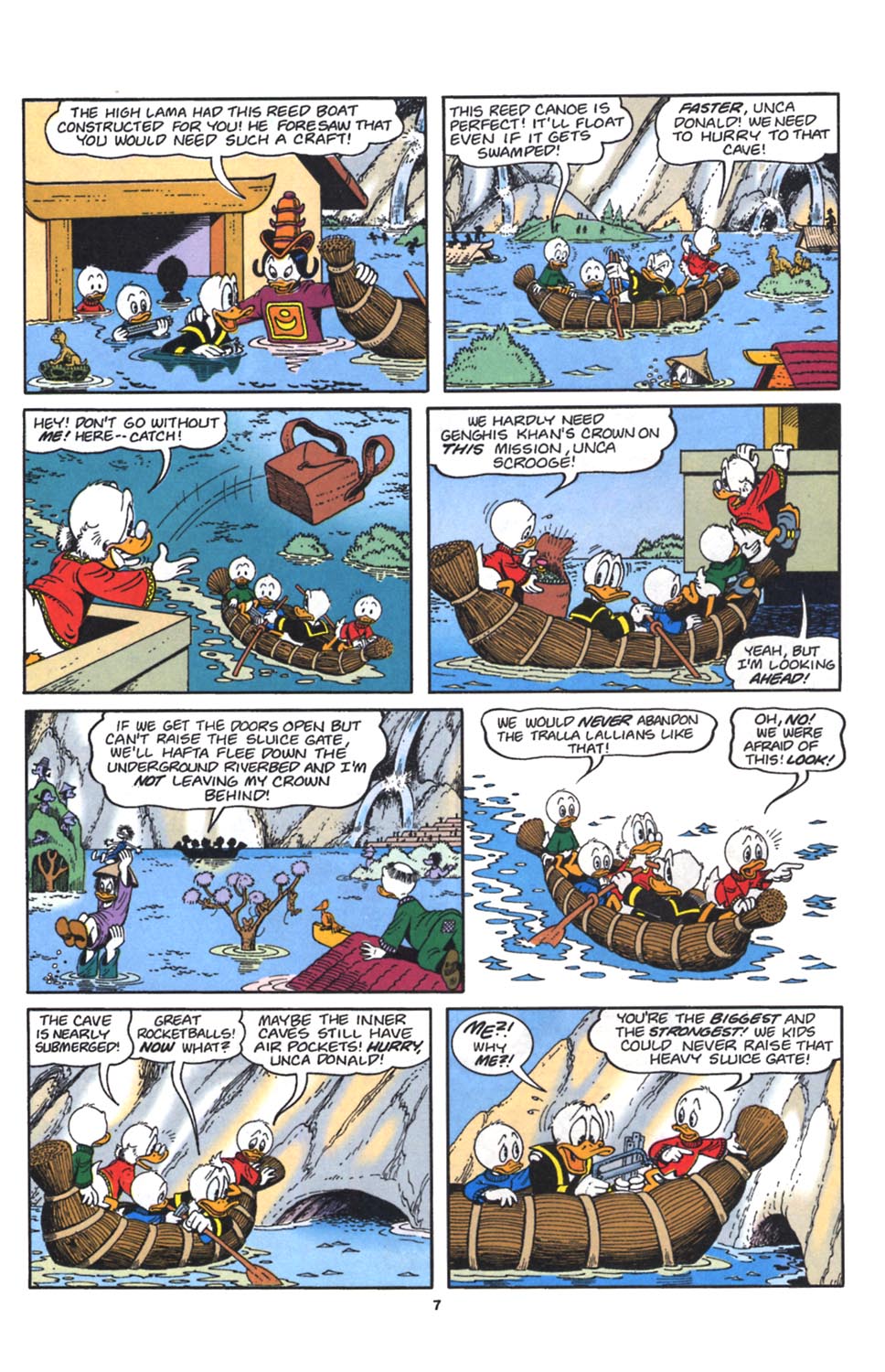 Read online Uncle Scrooge (1953) comic -  Issue #262 - 8