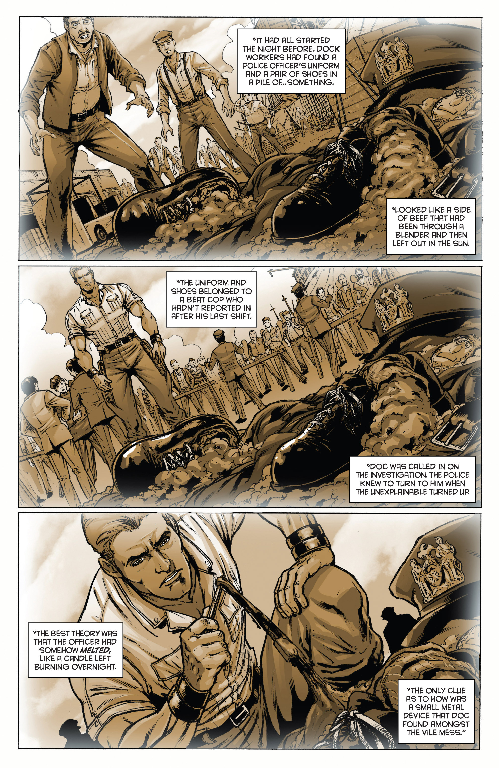 Read online Doc Savage: The Spider's Web comic -  Issue #1 - 13