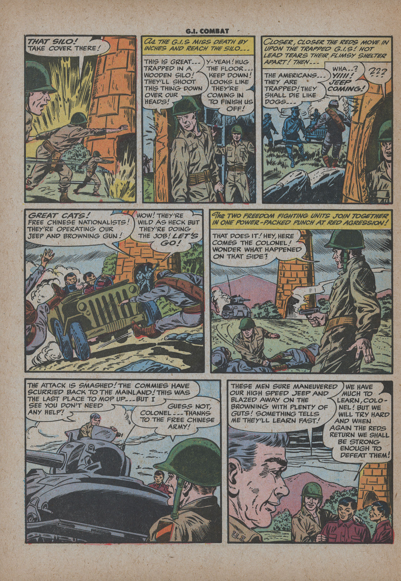 Read online G.I. Combat (1952) comic -  Issue #25 - 32