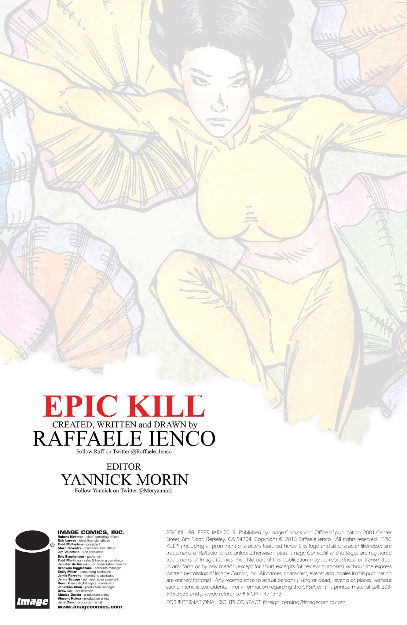 Read online Epic Kill comic -  Issue #8 - 2