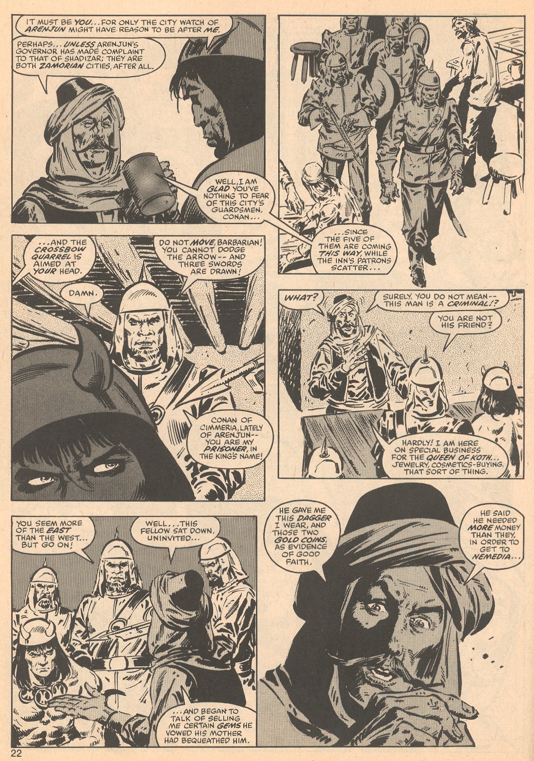 Read online The Savage Sword Of Conan comic -  Issue #56 - 22