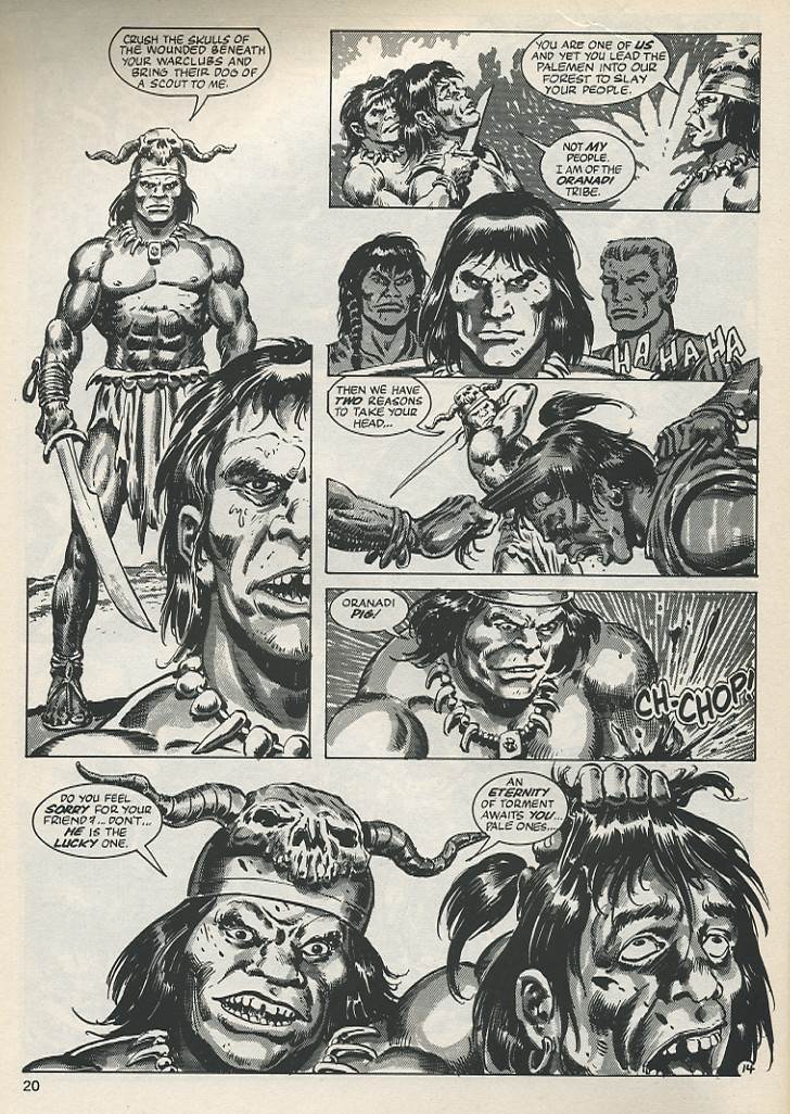 Read online The Savage Sword Of Conan comic -  Issue #135 - 19