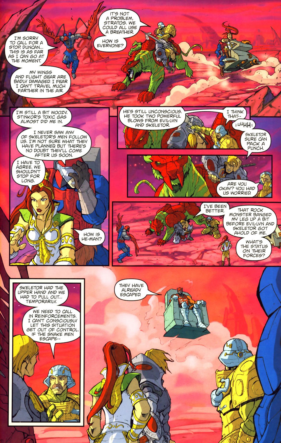 Read online Masters of the Universe Rise of the Snake Men comic -  Issue #2 - 14