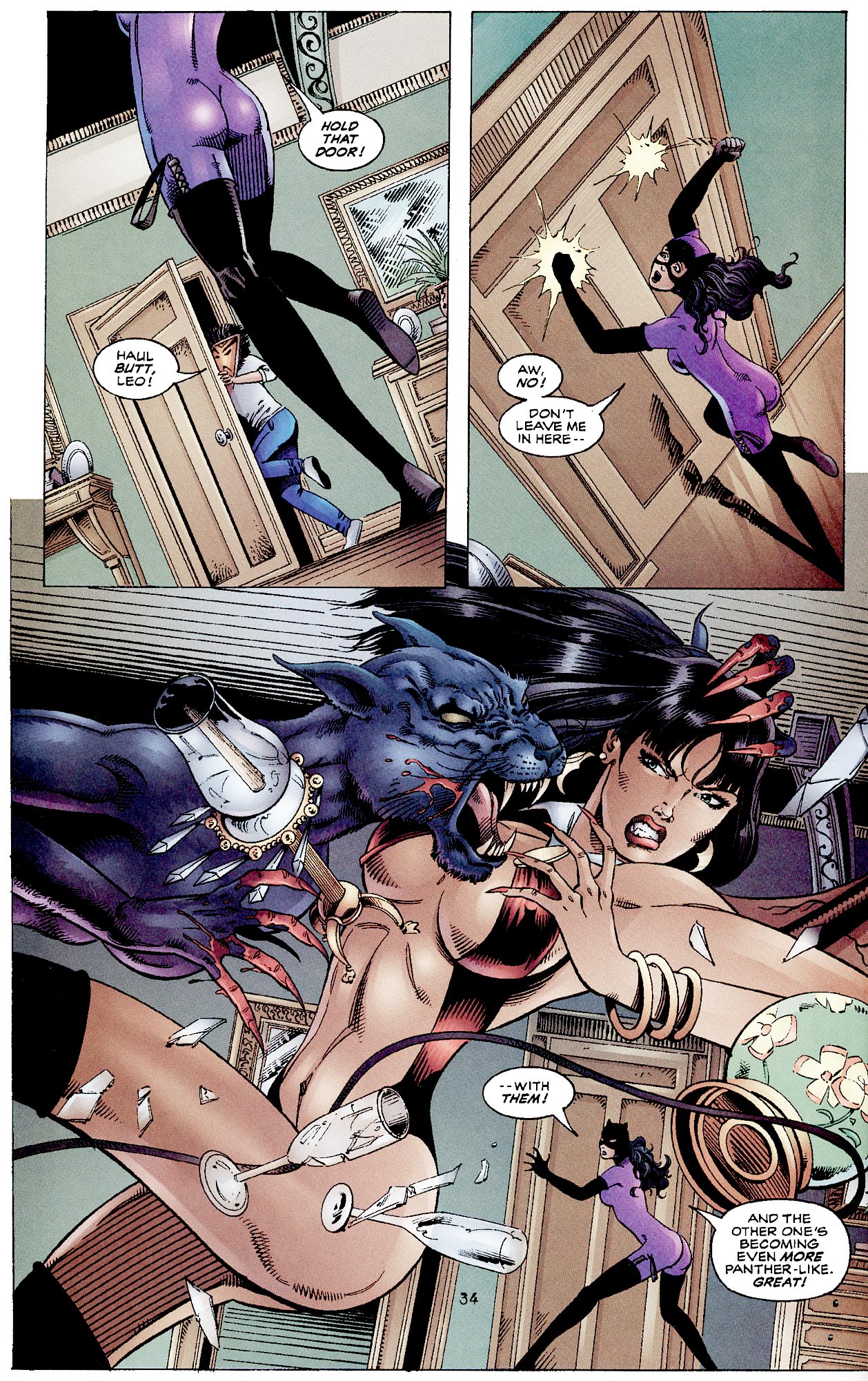 Read online Catwoman/Vampirella: The Furies comic -  Issue # Full - 36