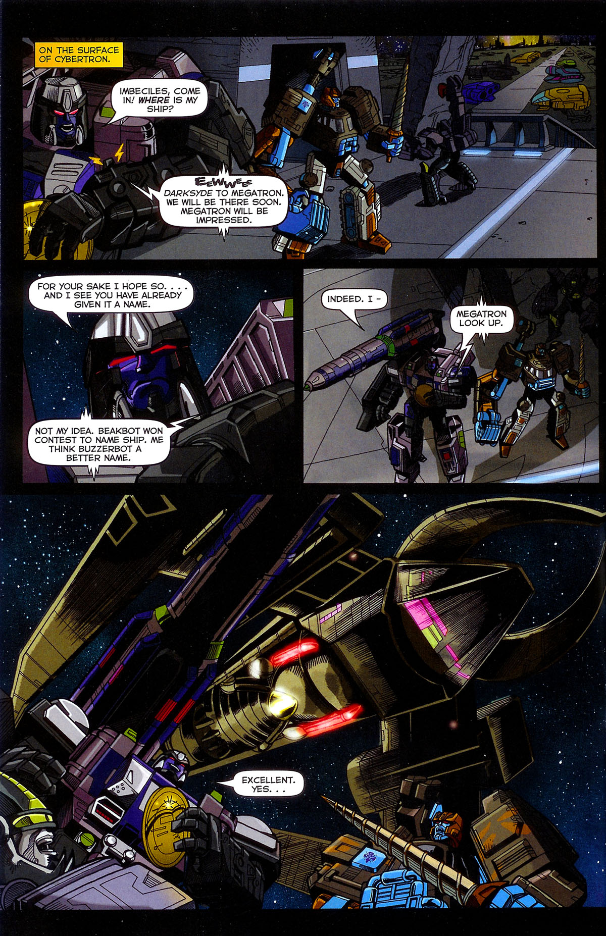 Read online Transformers: Timelines comic -  Issue #1 - 8