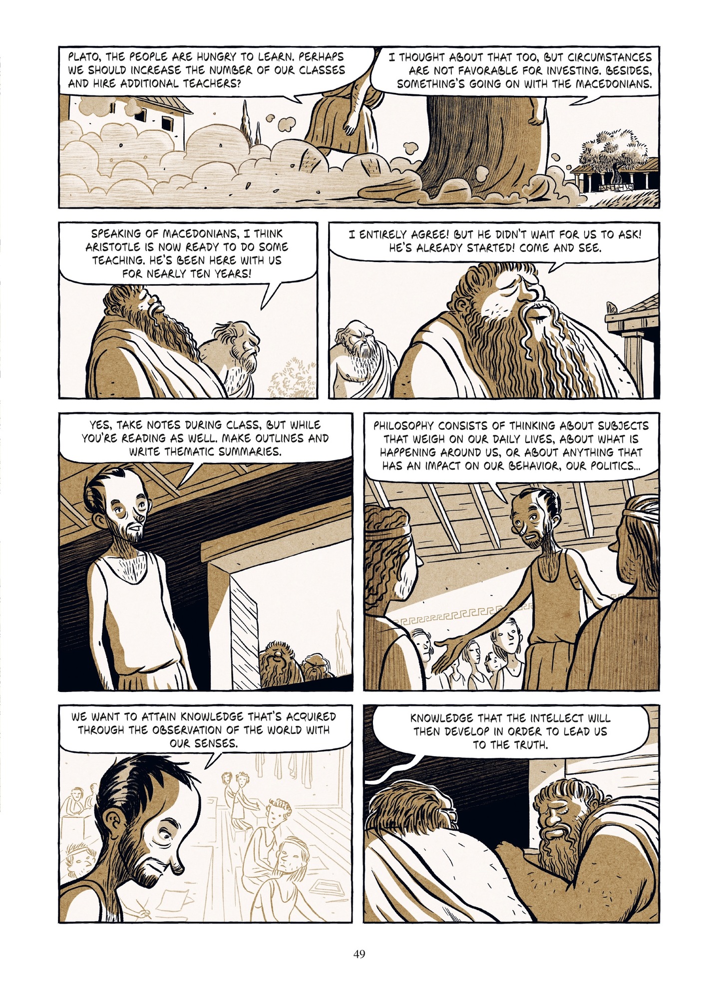 Read online Aristotle comic -  Issue # TPB 1 - 45