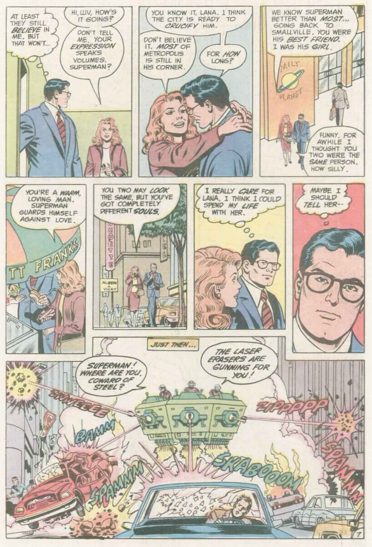 Read online Action Comics (1938) comic -  Issue #556 - 8