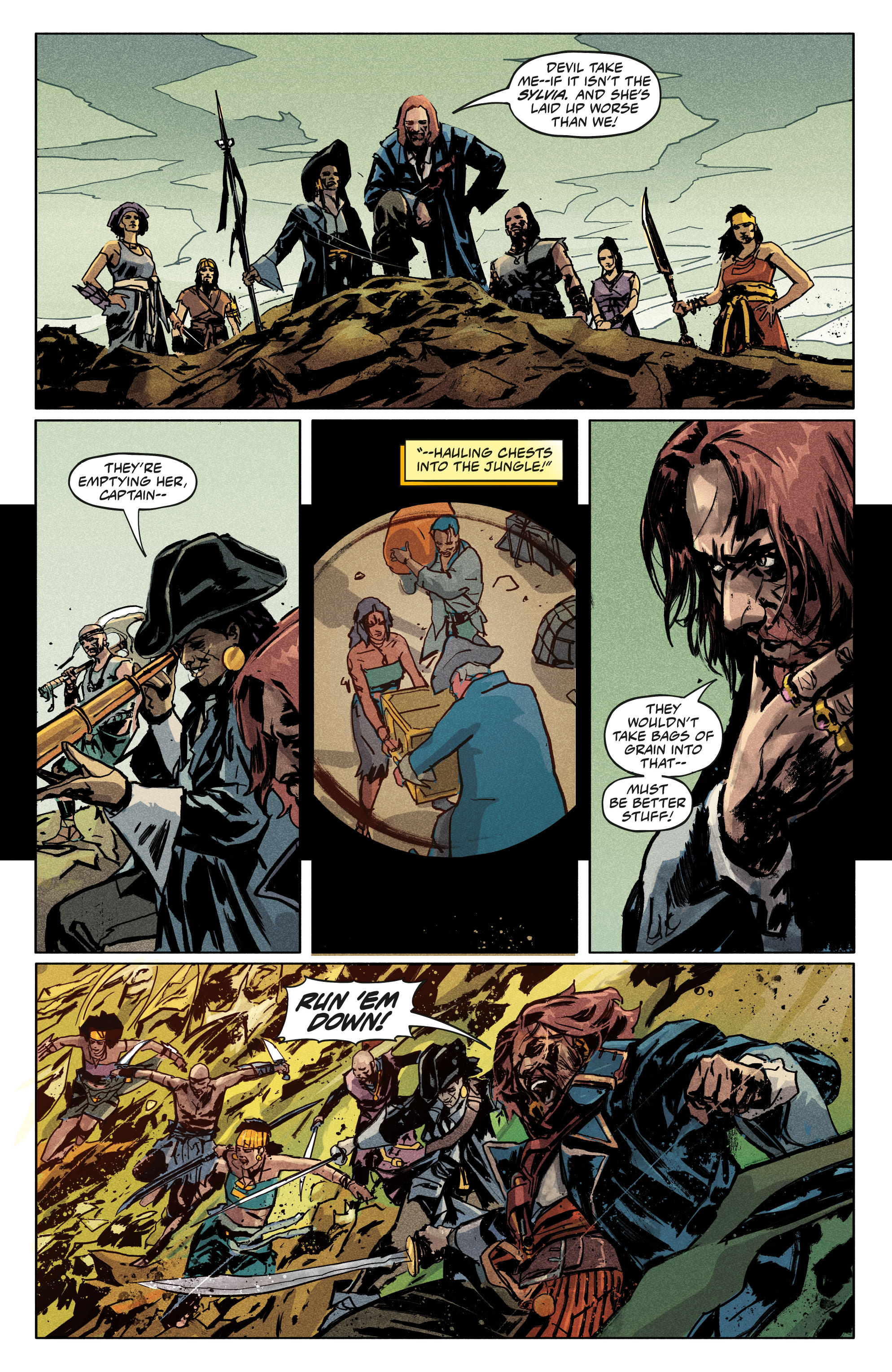 Read online Skull and Bones: Savage Storm comic -  Issue #1 - 14