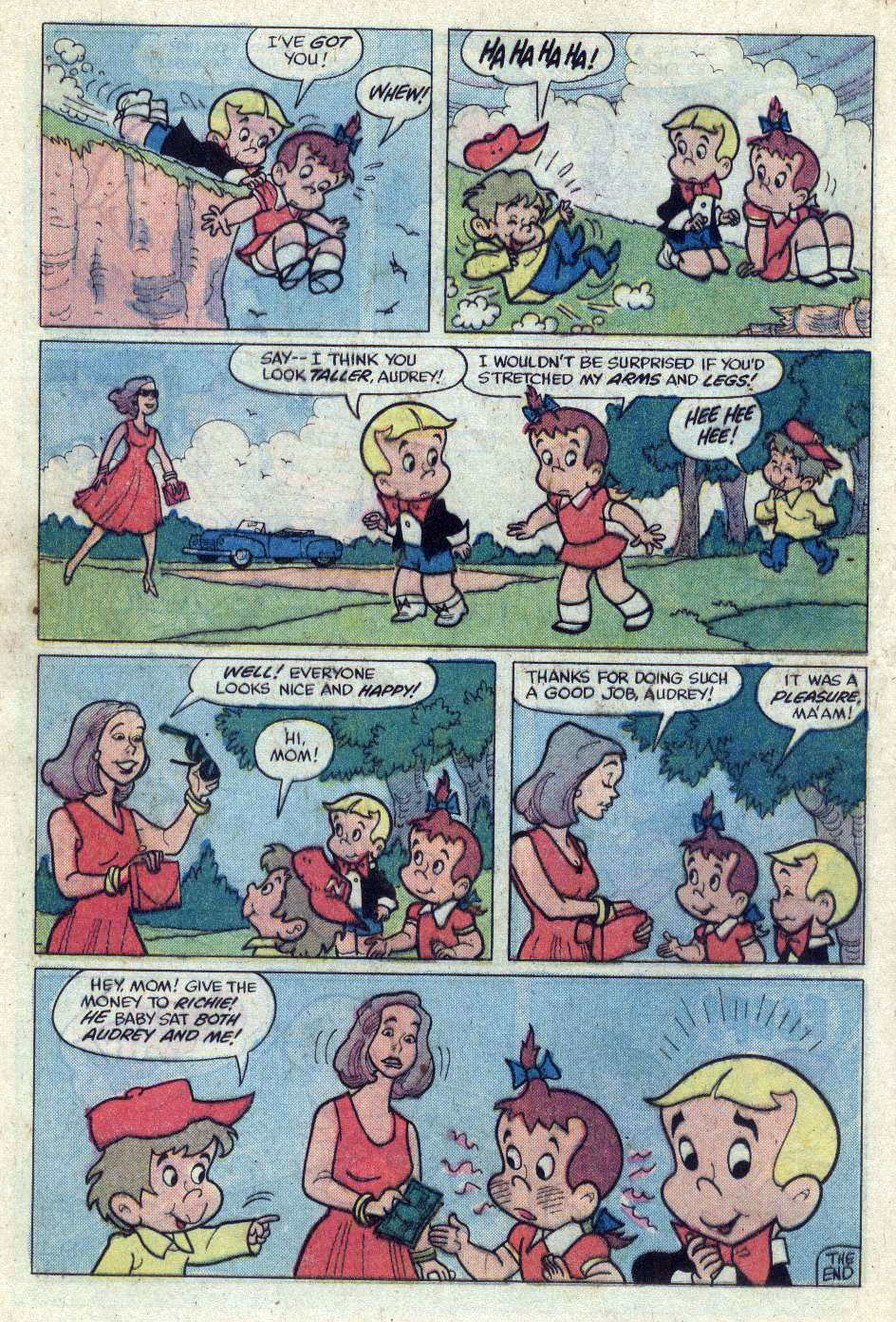 Read online Richie Rich & His Girl Friends comic -  Issue #3 - 16