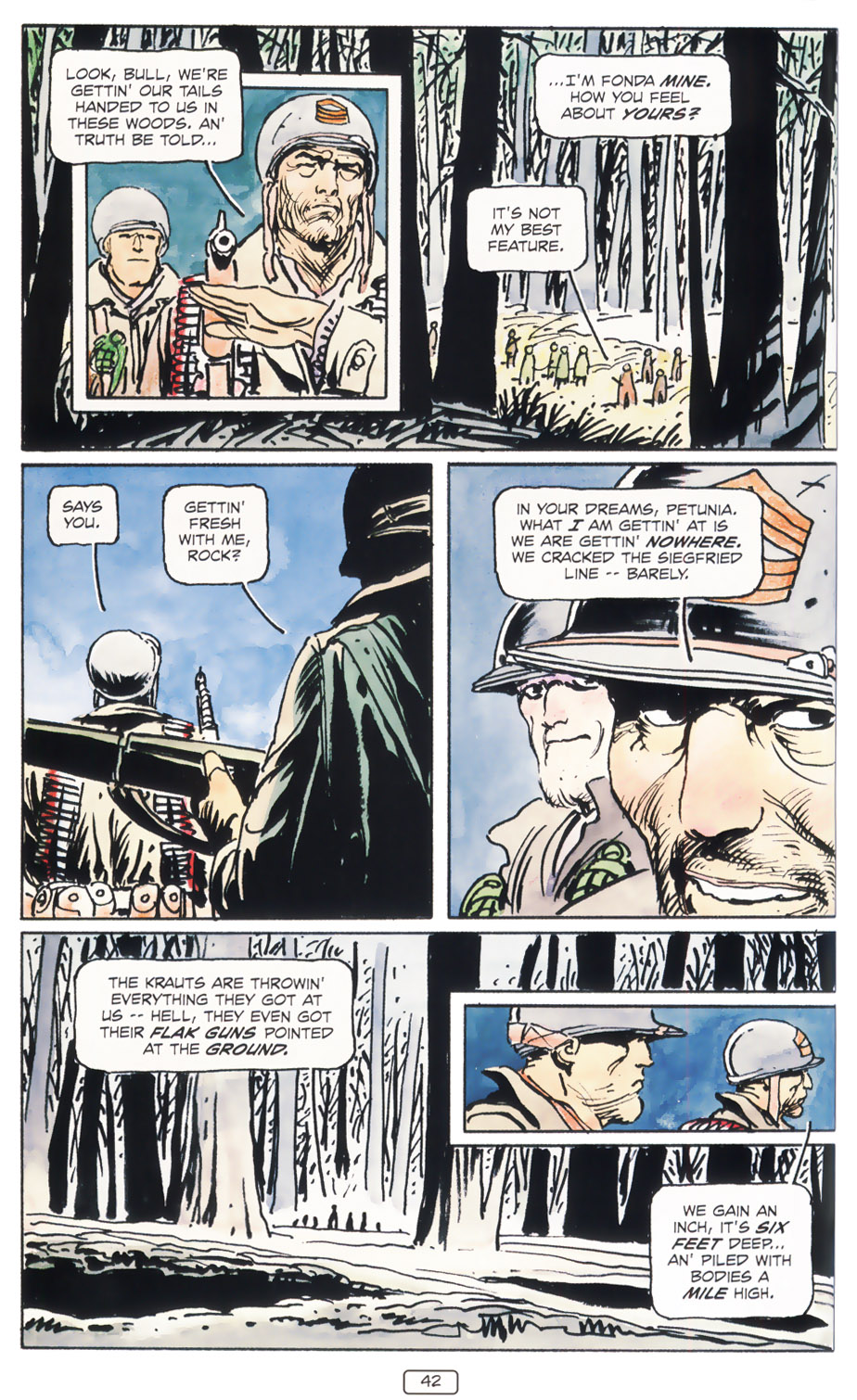 Read online Sgt. Rock: Between Hell & A Hard Place comic -  Issue # TPB - 48