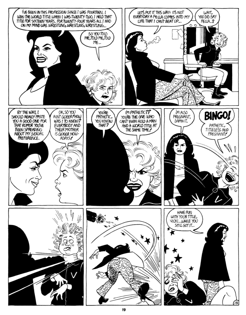 Read online Love and Rockets (1982) comic -  Issue #41 - 21