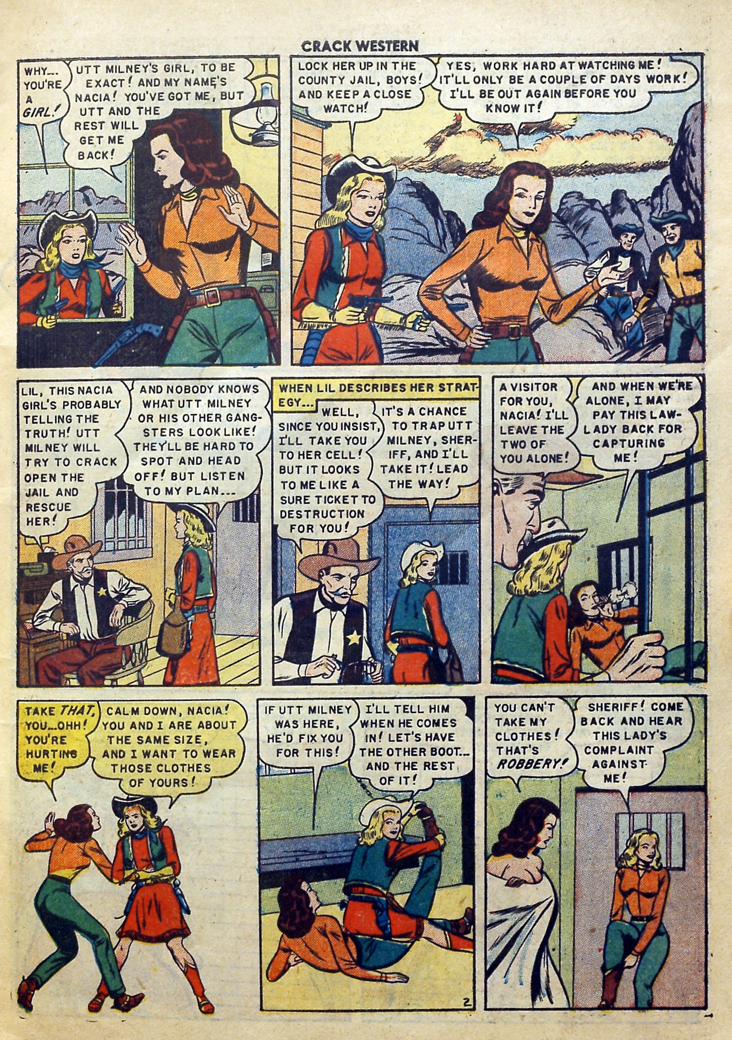 Read online Crack Western comic -  Issue #68 - 13