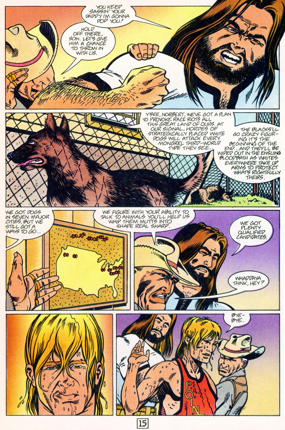 Read online Badger Goes Berserk! comic -  Issue #1 - 17