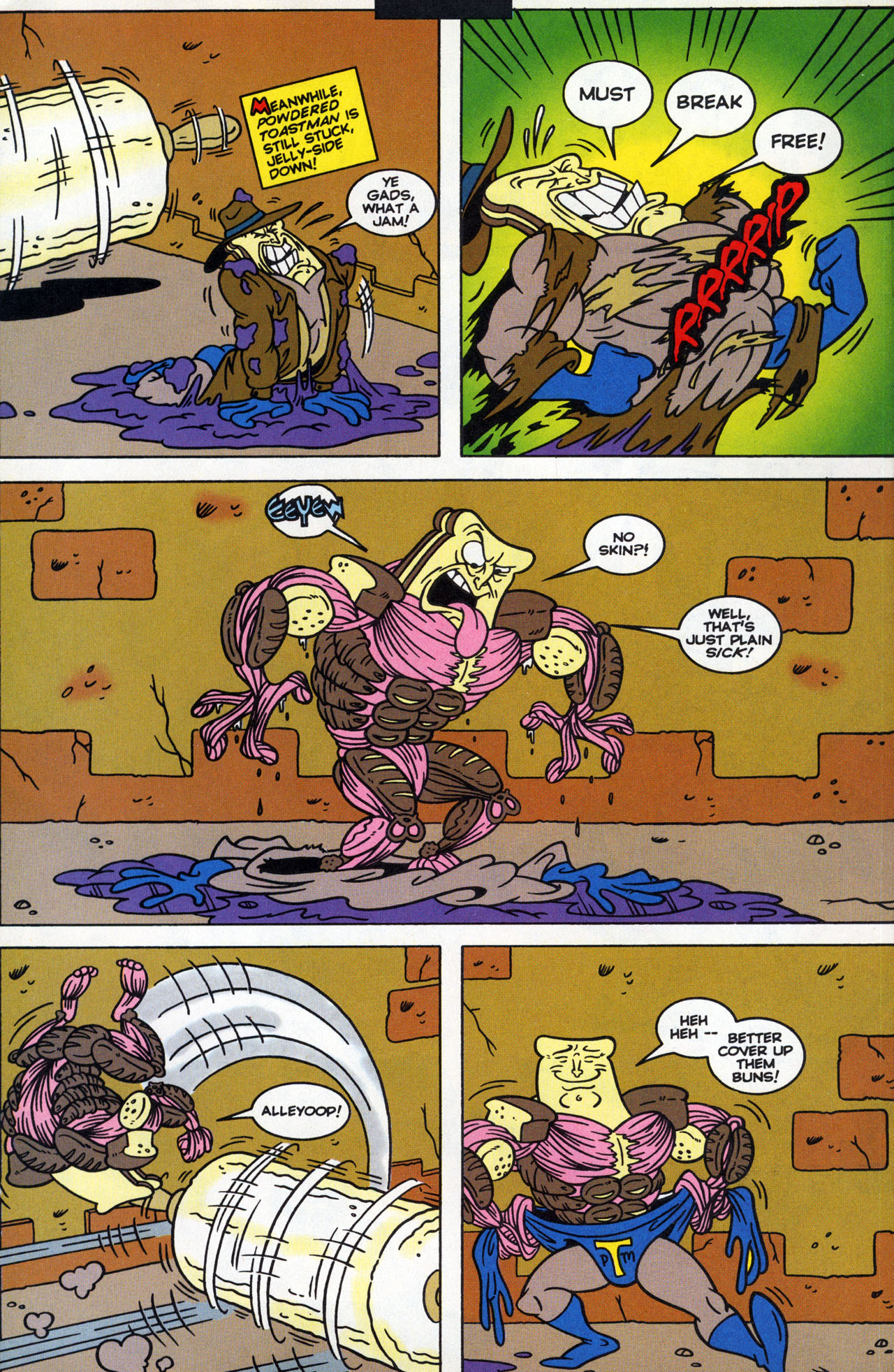 Read online The Ren & Stimpy Show Special: Powdered Toastman's Cereal Serial comic -  Issue # Full - 33