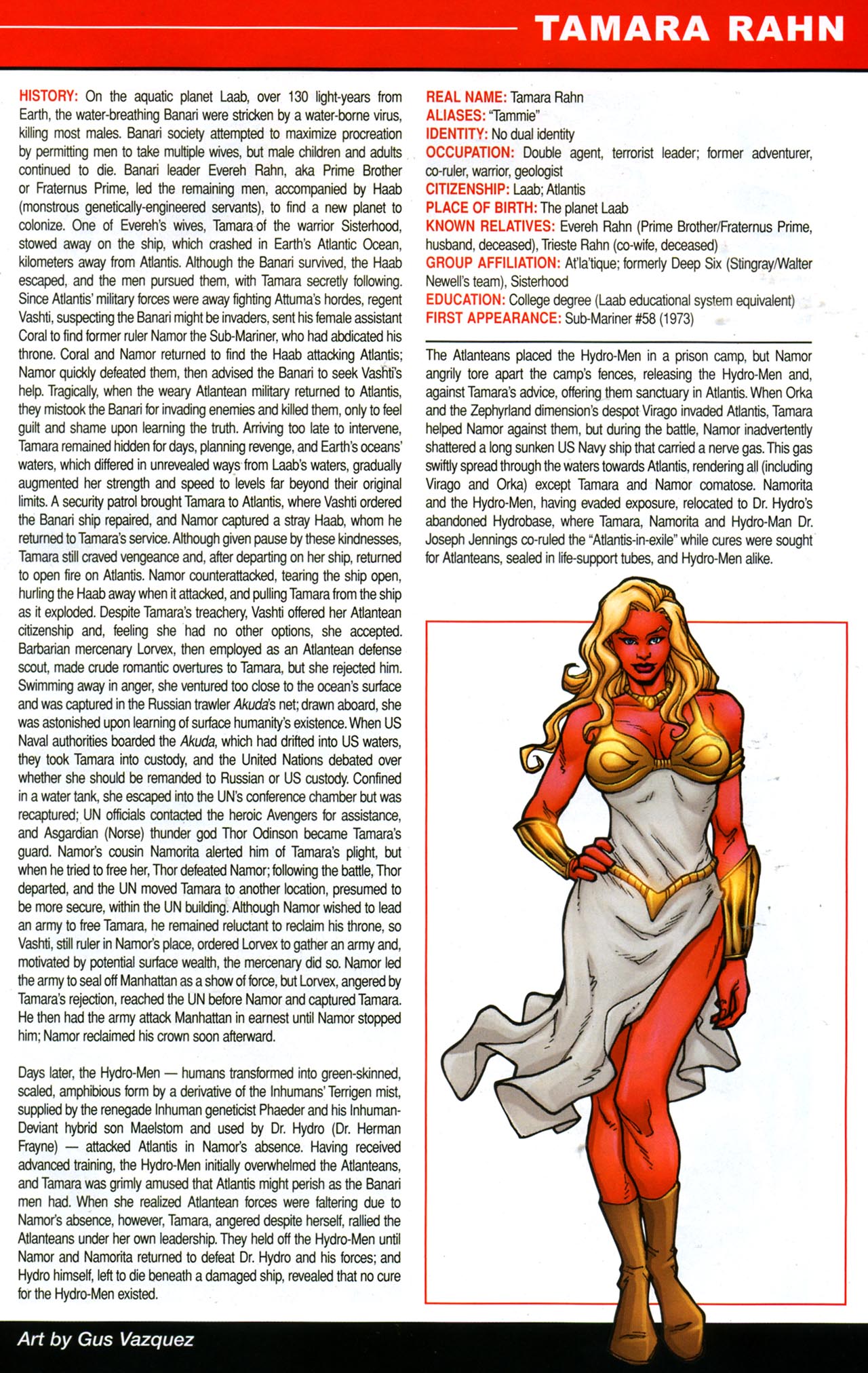 Read online Official Handbook of the Marvel Universe A To Z Update comic -  Issue #3 - 39