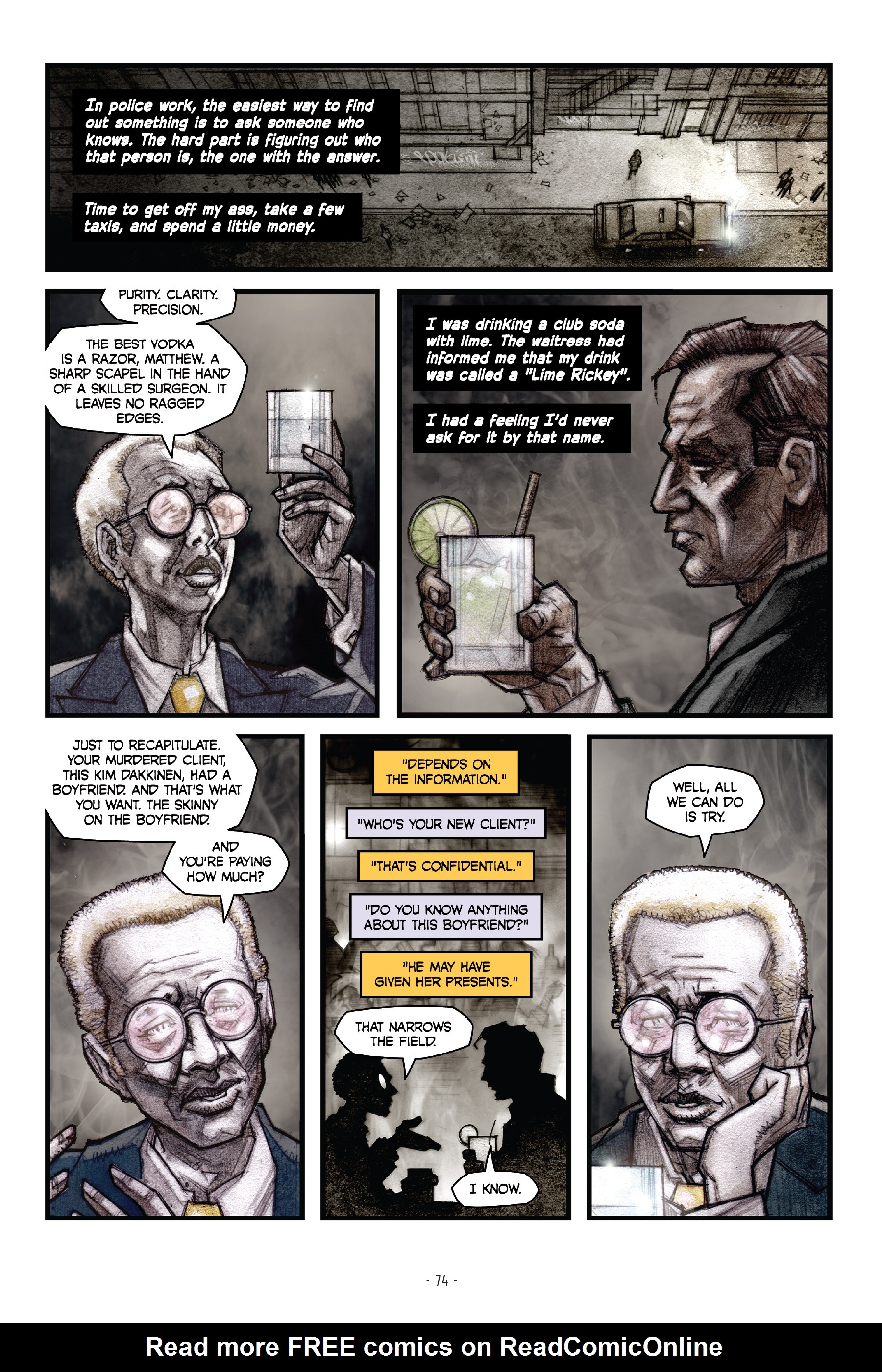 Read online Eight Million Ways To Die comic -  Issue # TPB - 73