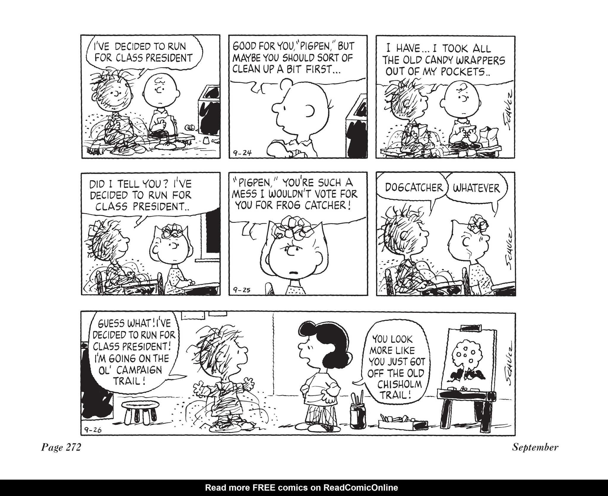 Read online The Complete Peanuts comic -  Issue # TPB 20 - 287