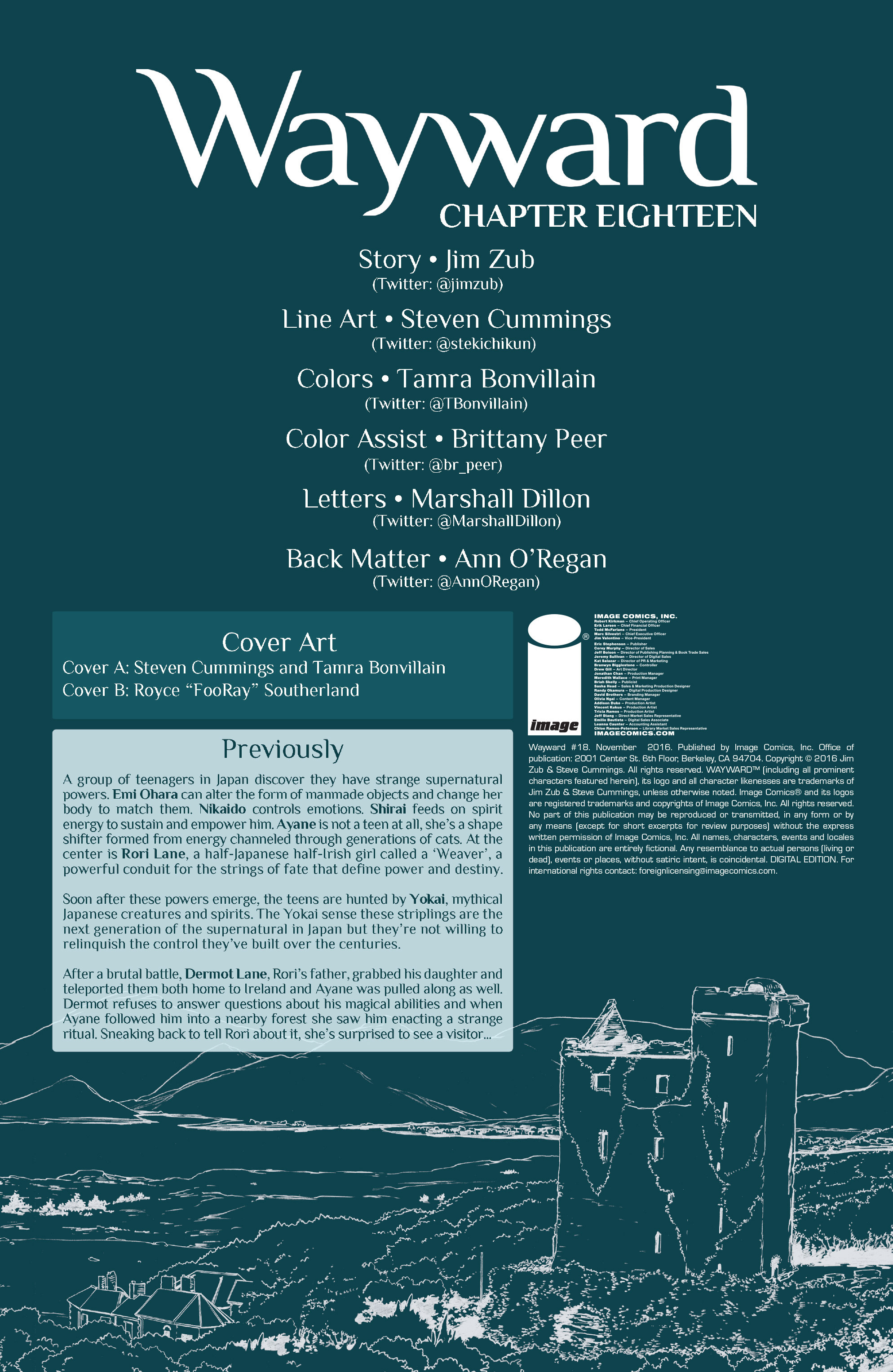 Read online Wayward comic -  Issue #18 - 2