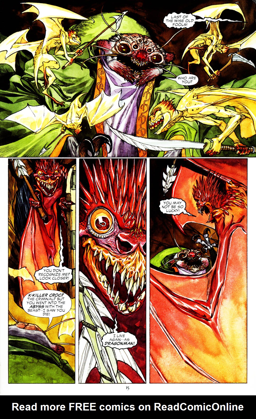 Read online JLA: Riddle of the Beast comic -  Issue # Full - 15