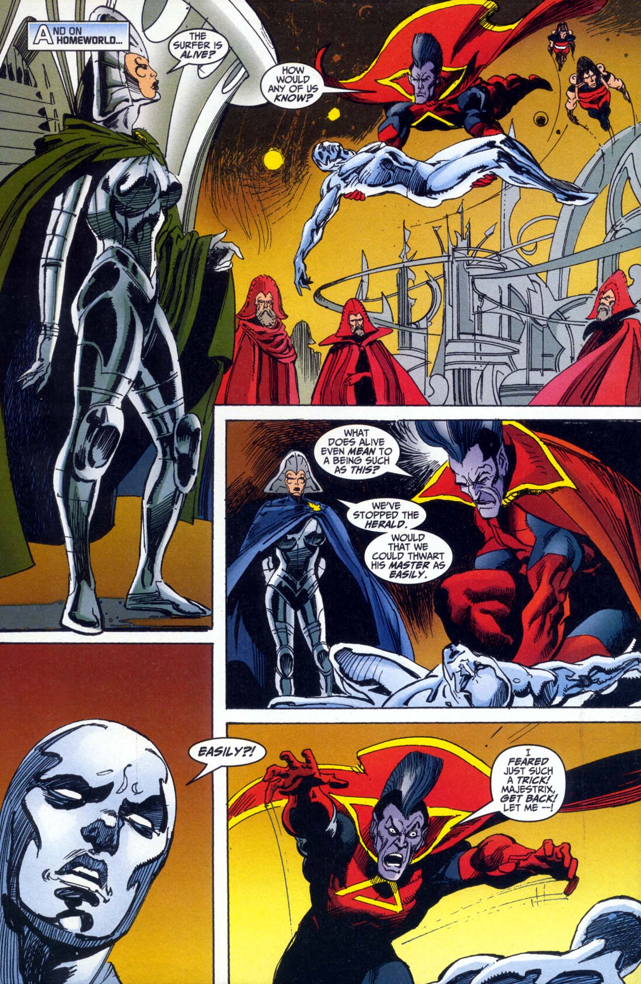 Read online Galactus the Devourer comic -  Issue #5 - 17