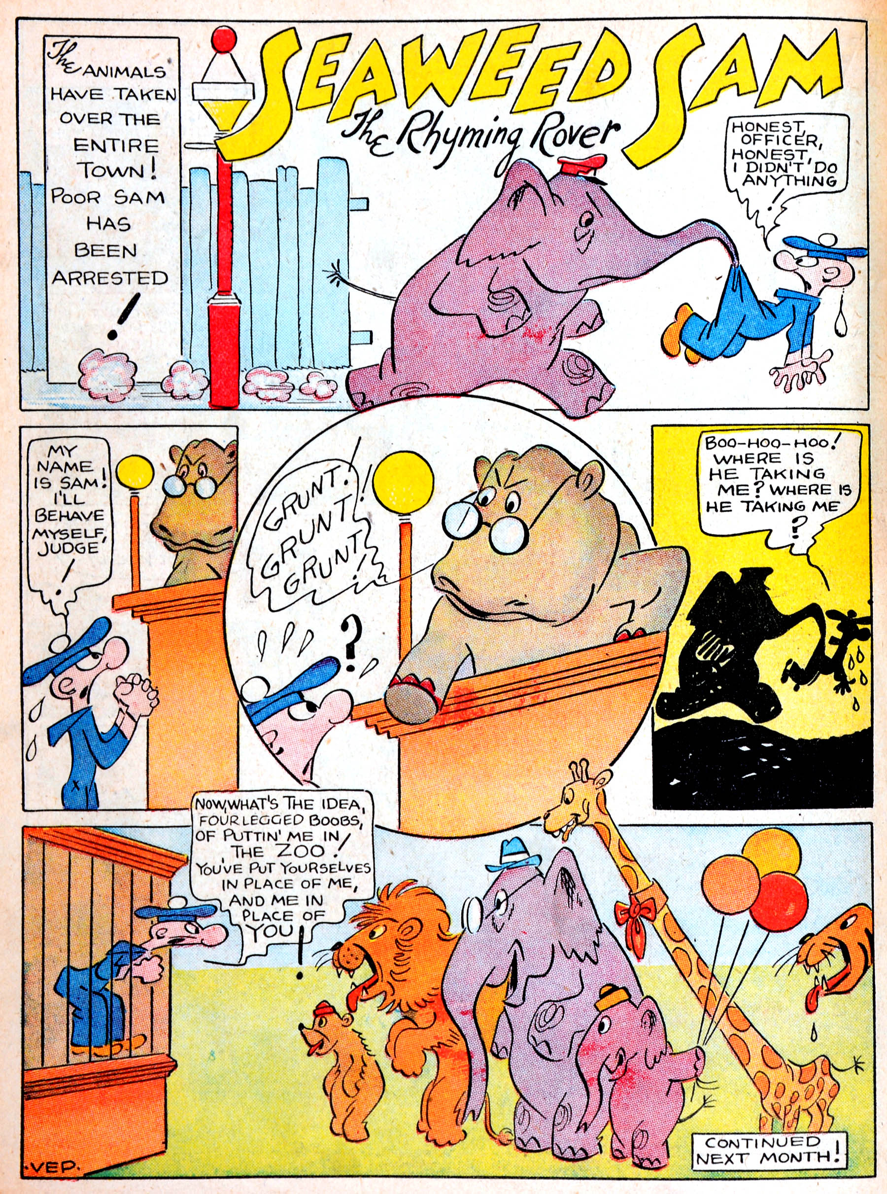 Read online Famous Funnies comic -  Issue #38 - 40