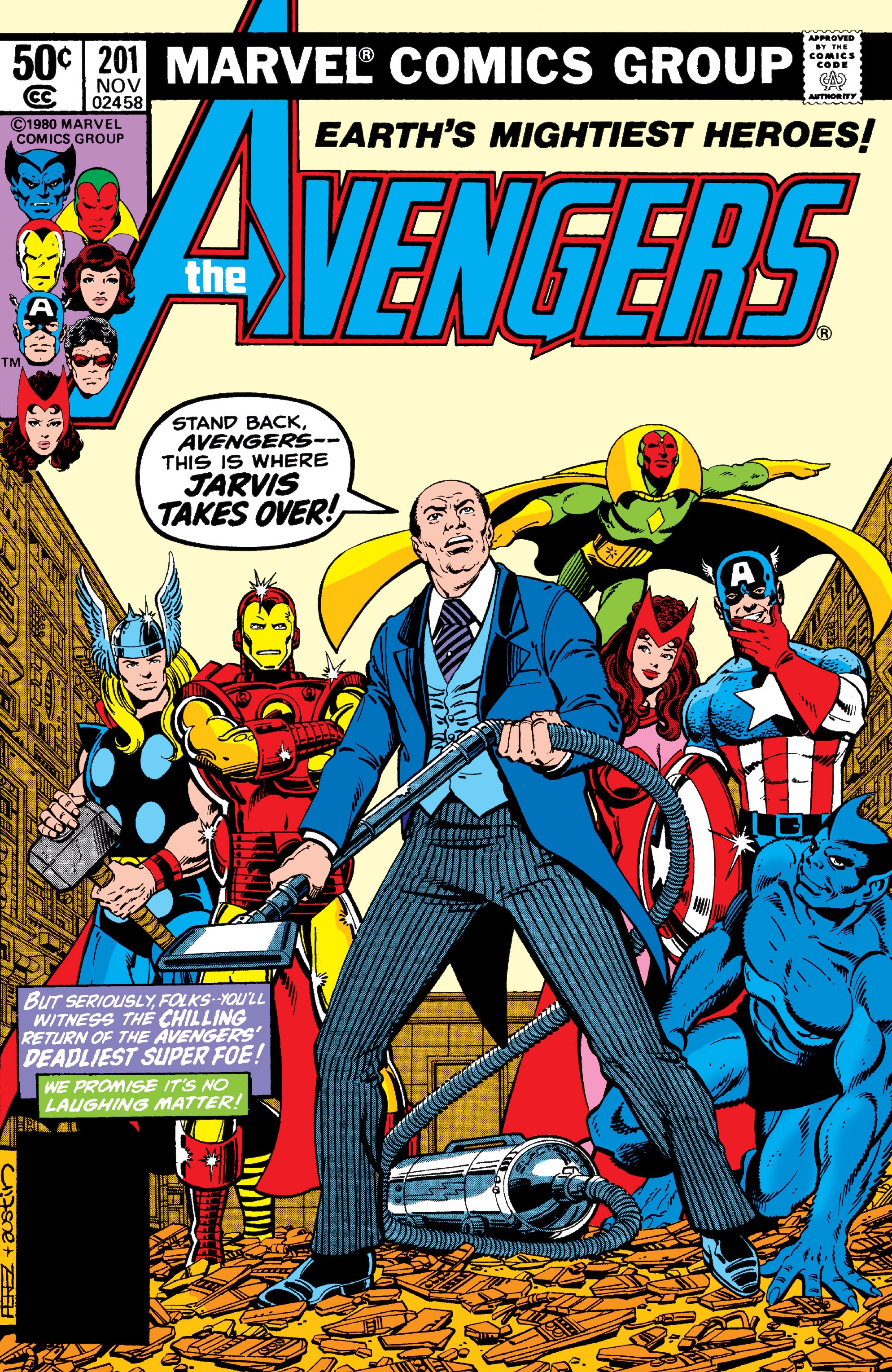 Read online The Avengers (1963) comic -  Issue #201 - 1