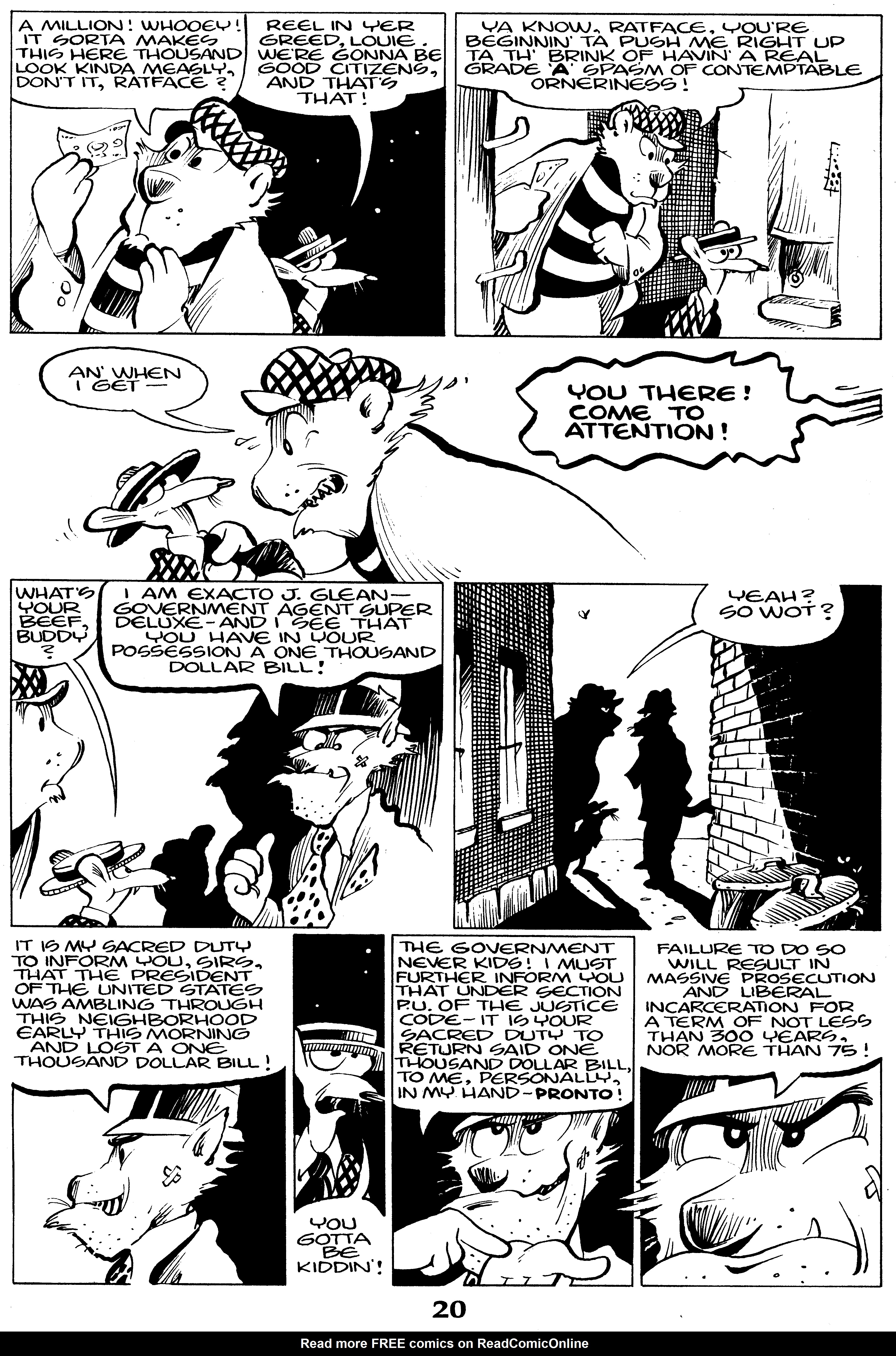 Read online Critters comic -  Issue #30 - 22