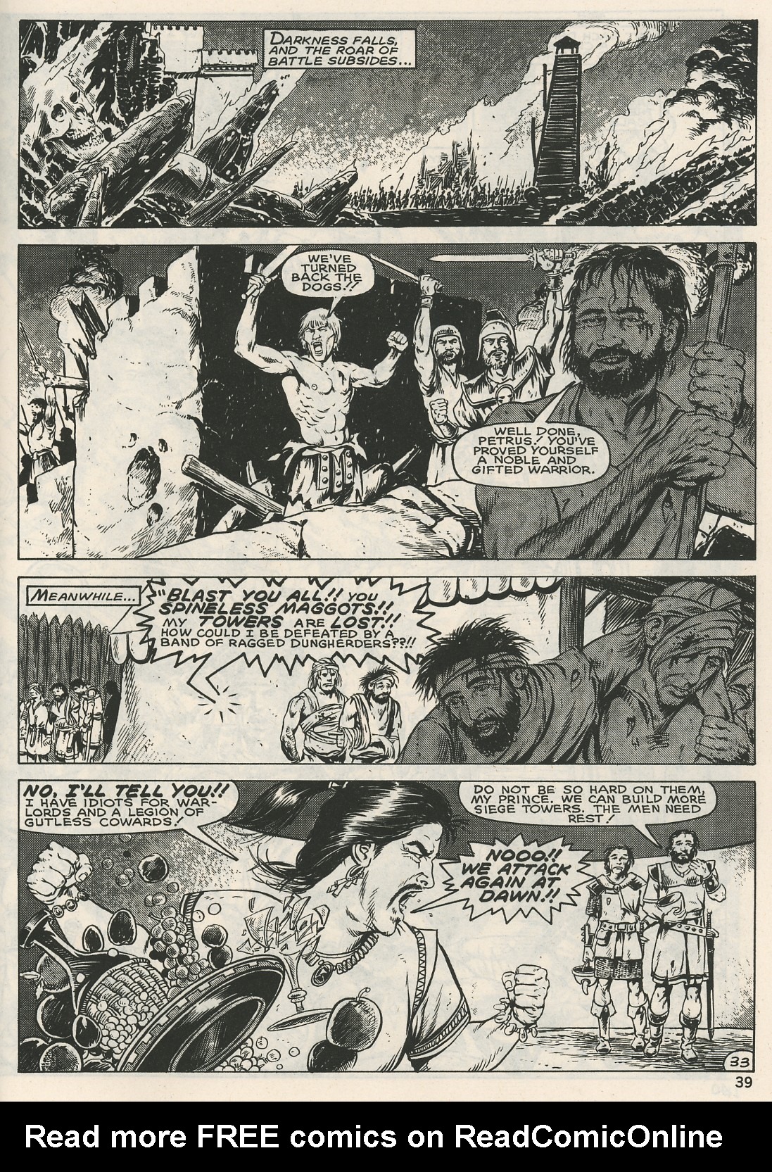 Read online The Savage Sword Of Conan comic -  Issue #126 - 39