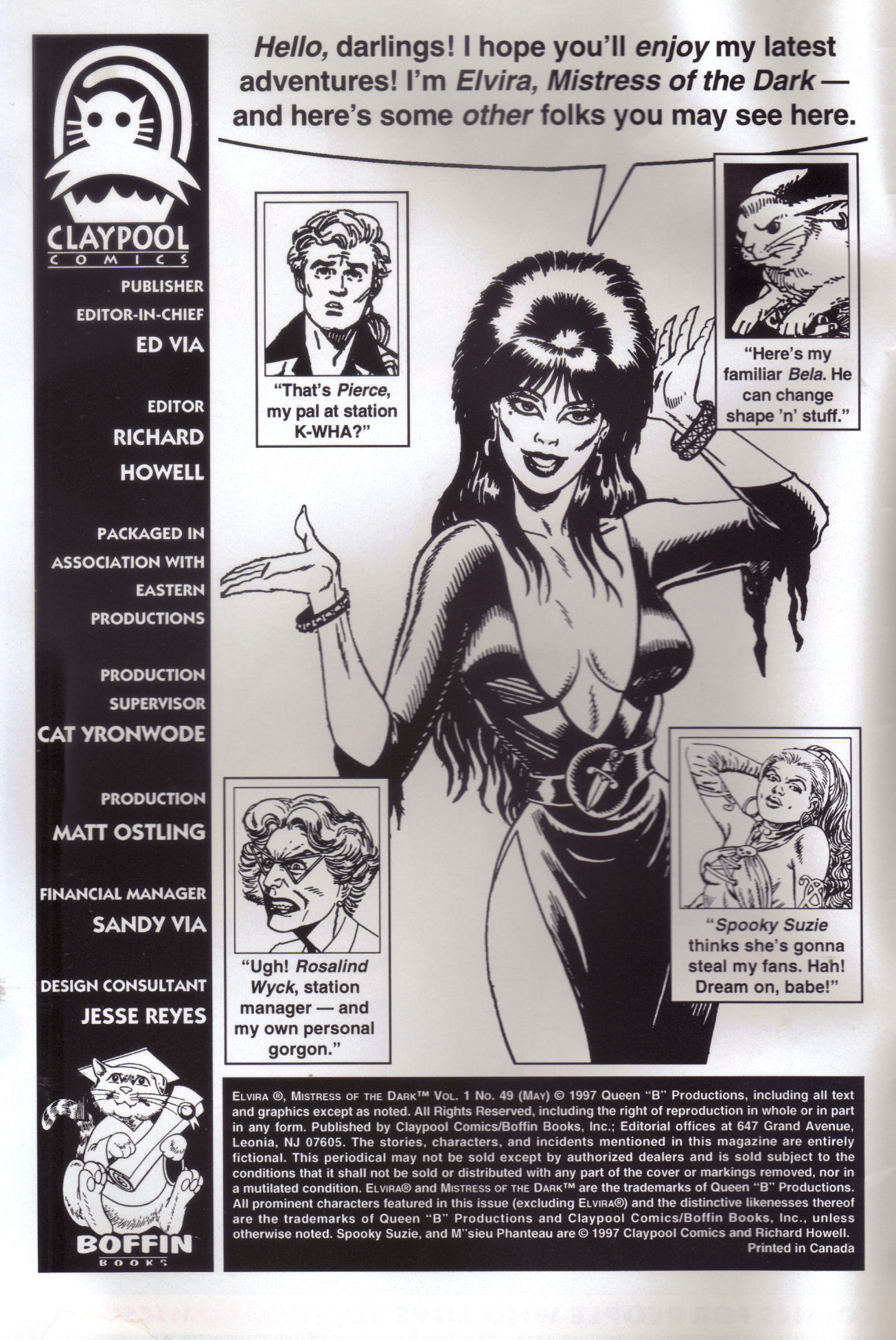 Read online Elvira, Mistress of the Dark comic -  Issue #49 - 2