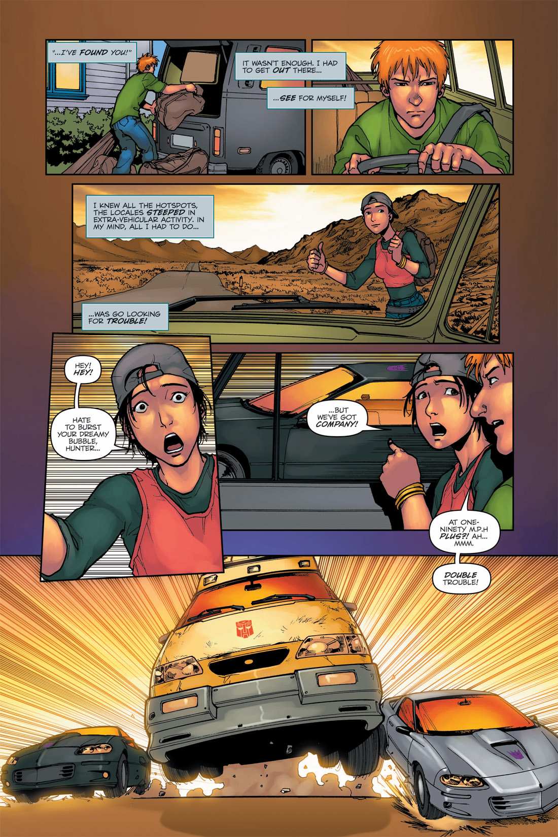 Read online The Transformers: Infiltration comic -  Issue #1 - 9