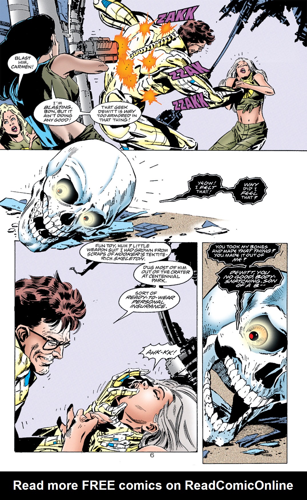 Read online Resurrection Man (1997) comic -  Issue #24 - 6