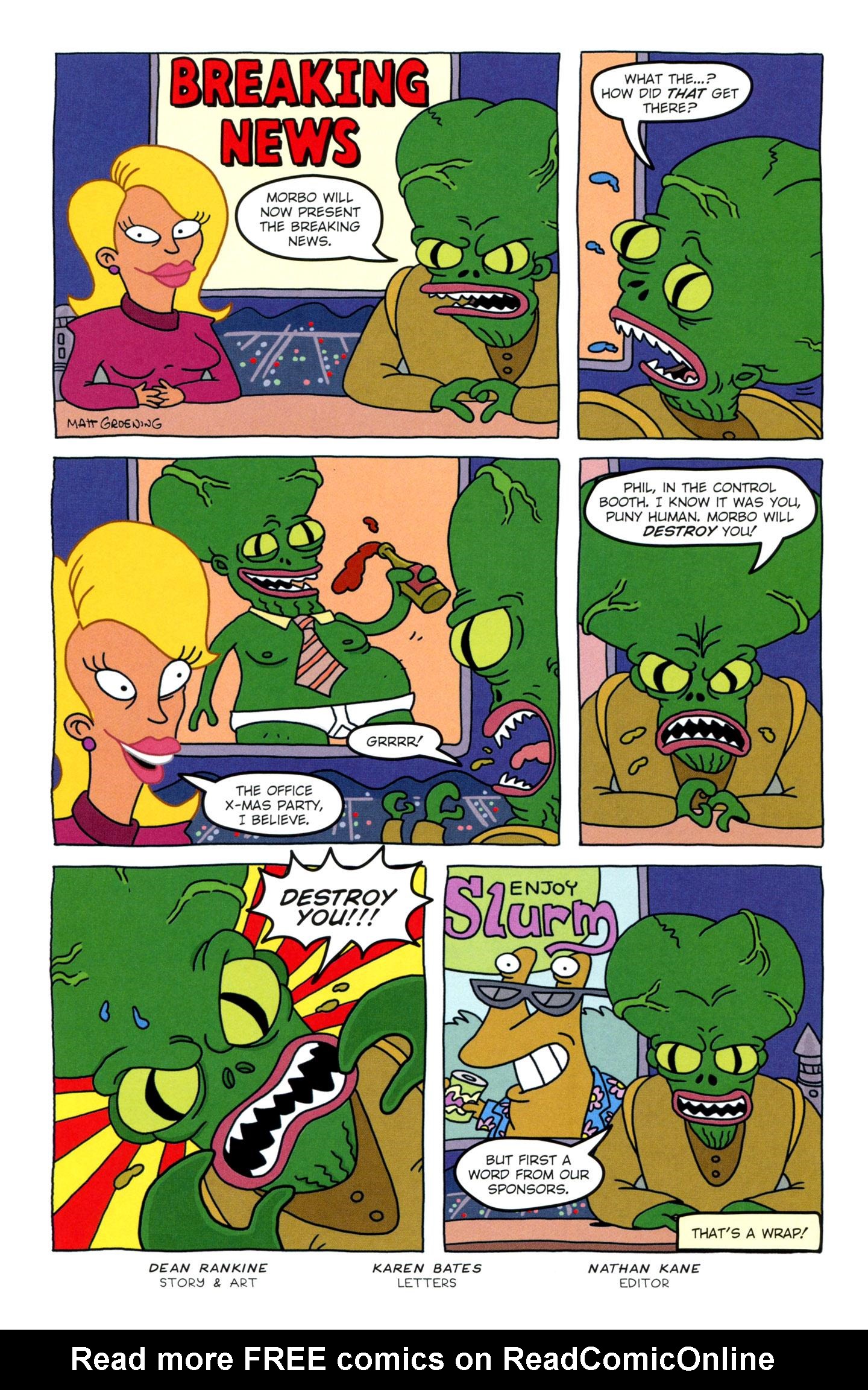 Read online Futurama Comics comic -  Issue #62 - 22