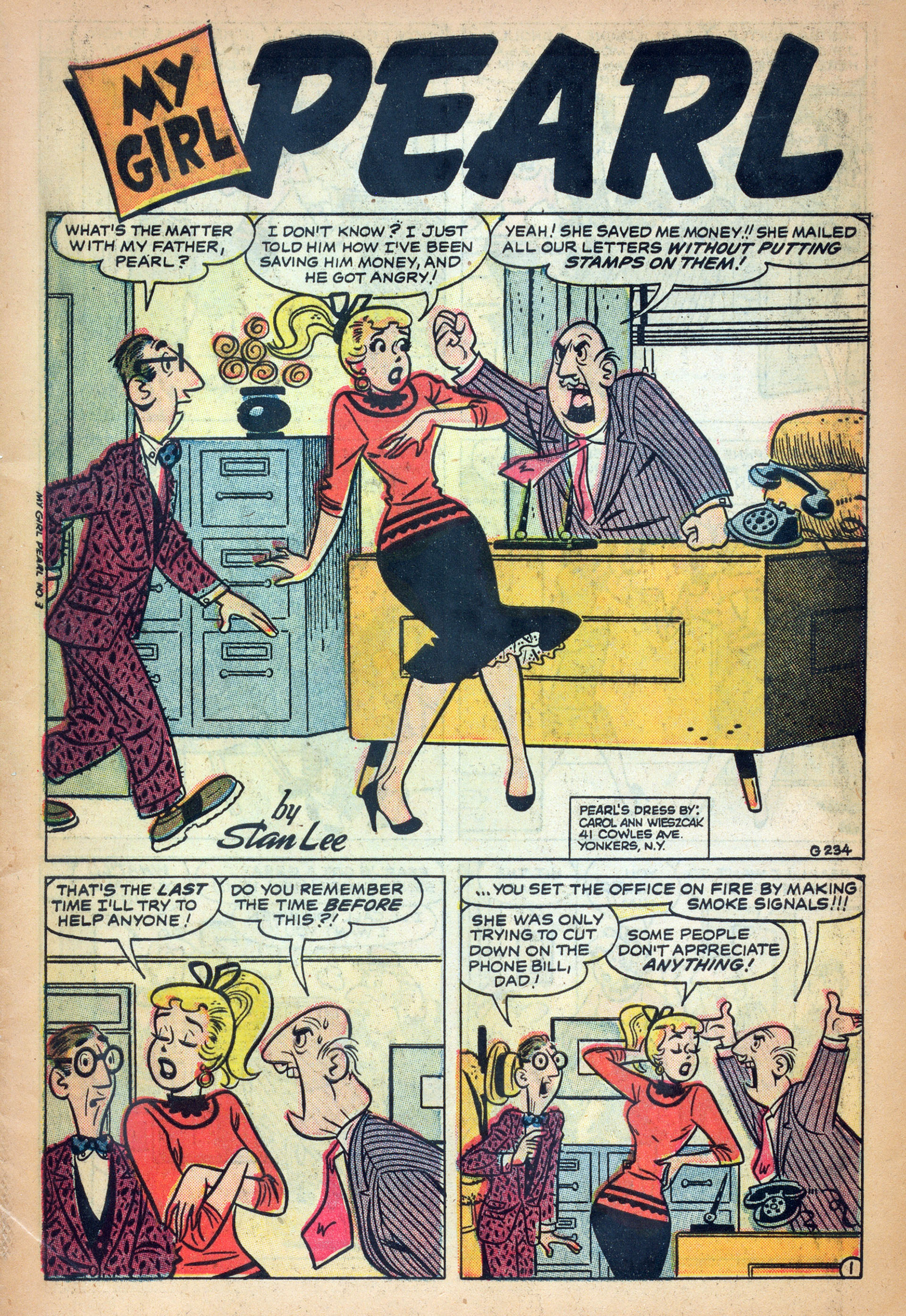 Read online My Girl Pearl comic -  Issue #3 - 3