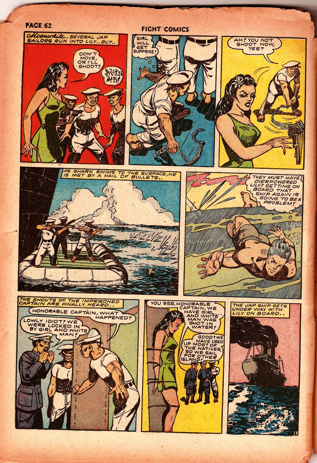 Read online Fight Comics comic -  Issue #23 - 64