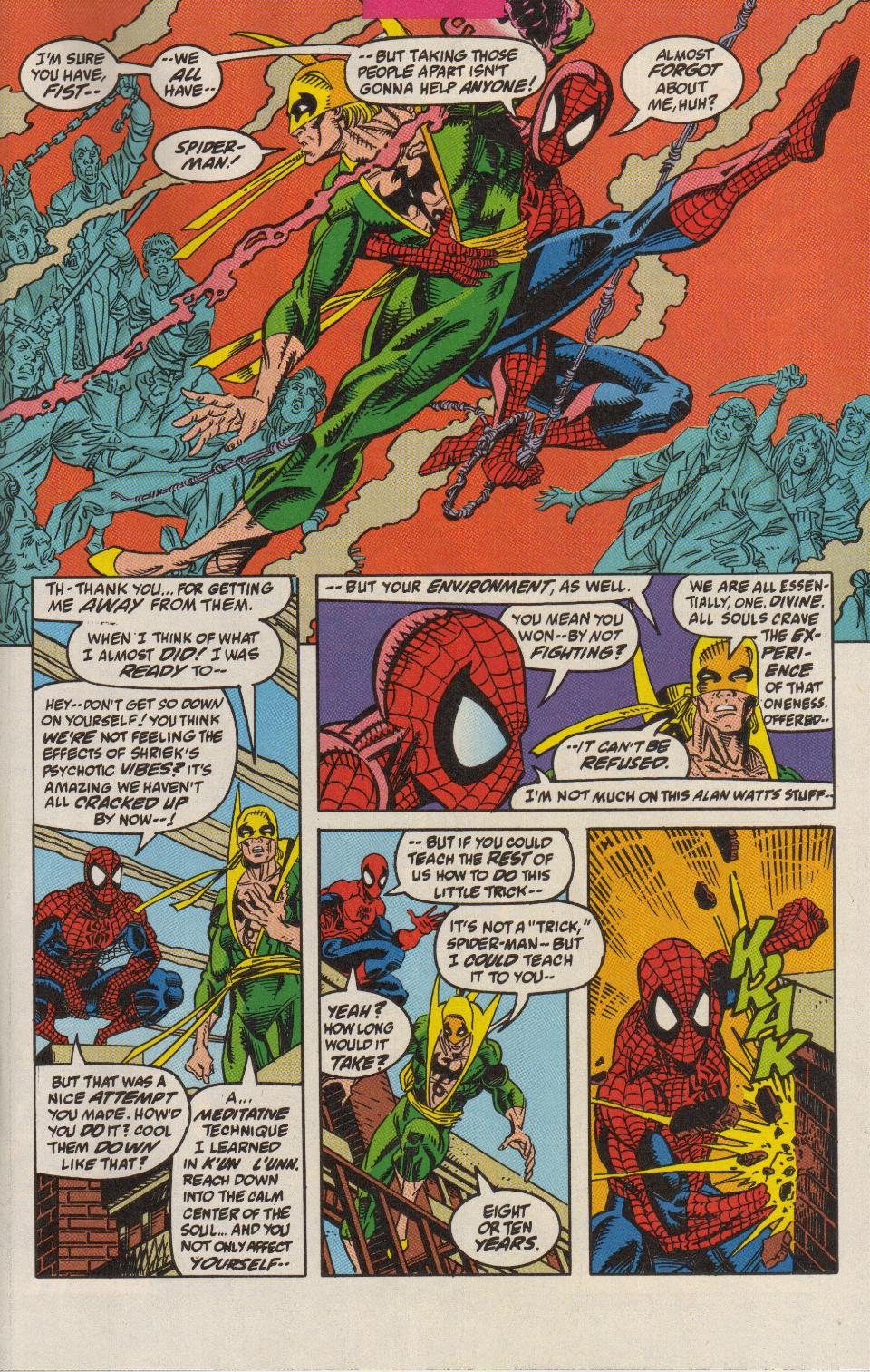 Read online Spider-Man (1990) comic -  Issue #37 - The Light - 16