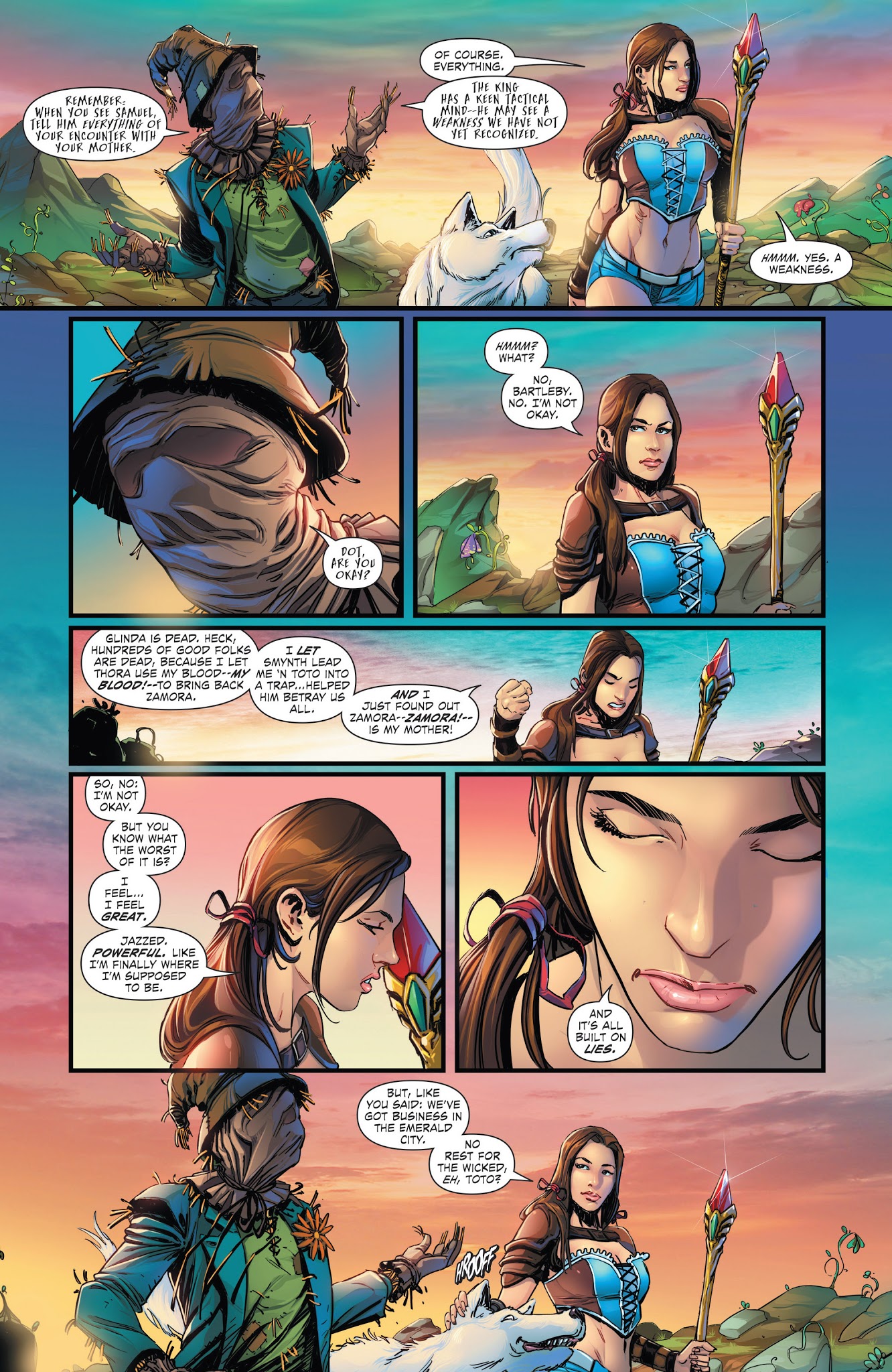 Read online Grimm Fairy Tales presents Oz: Reign of the Witch Queen comic -  Issue #1 - 7
