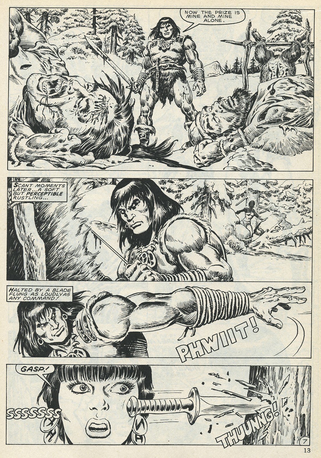 Read online The Savage Sword Of Conan comic -  Issue #132 - 13
