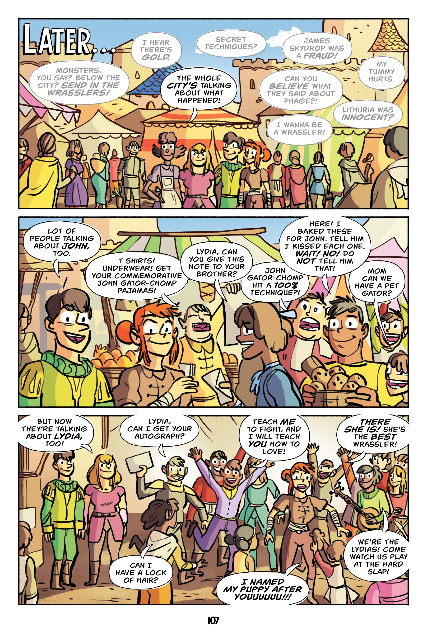Read online Wrassle Castle comic -  Issue #3 - 108
