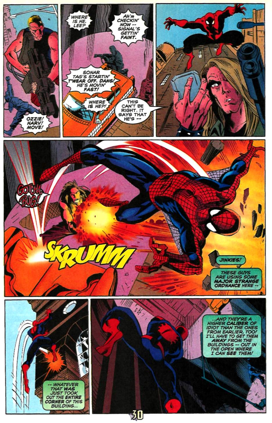 Read online The Sensational Spider-Man (1996) comic -  Issue #25 - 31