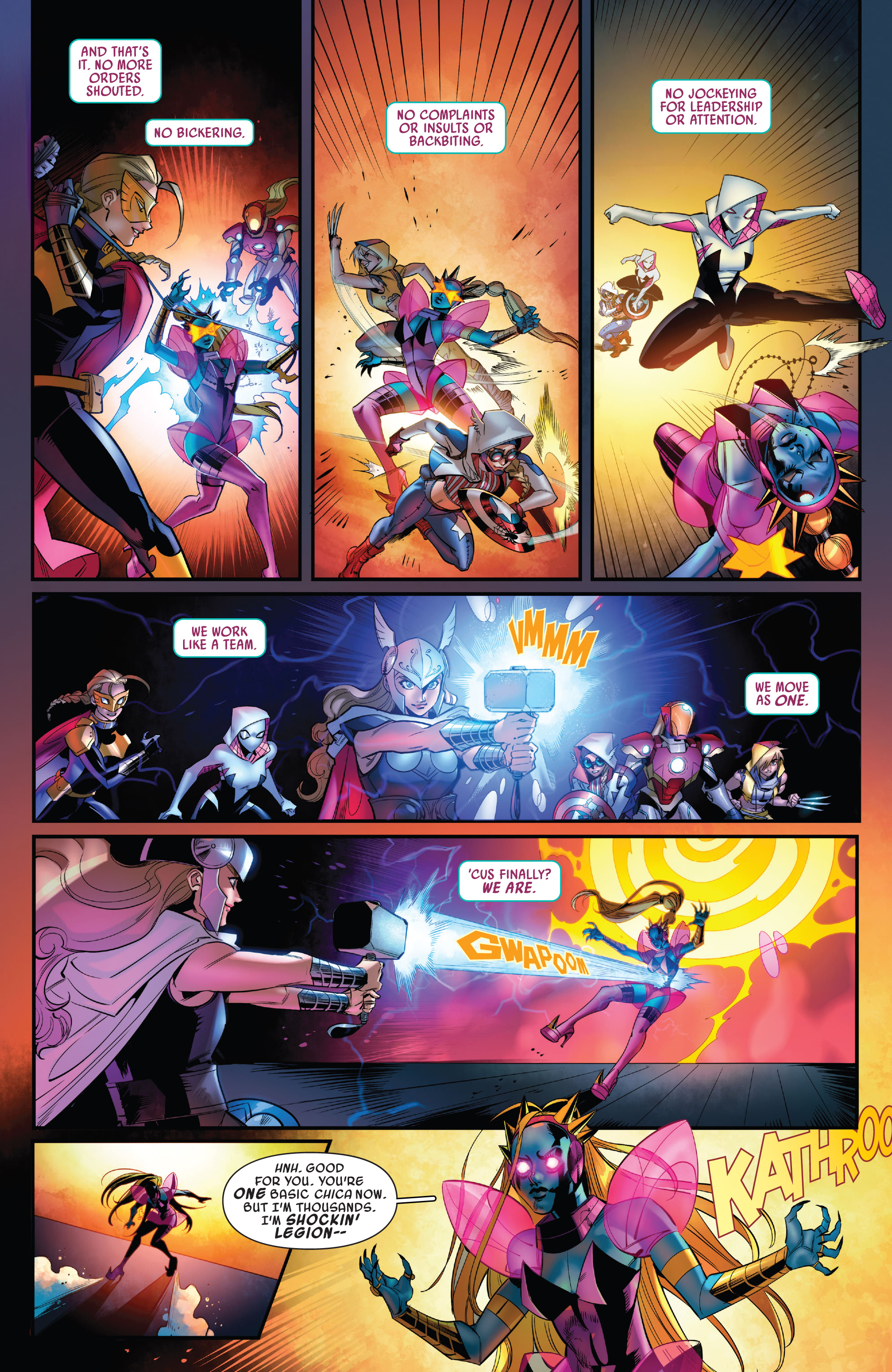 Read online Spider-Gwen: Gwenverse comic -  Issue #5 - 11