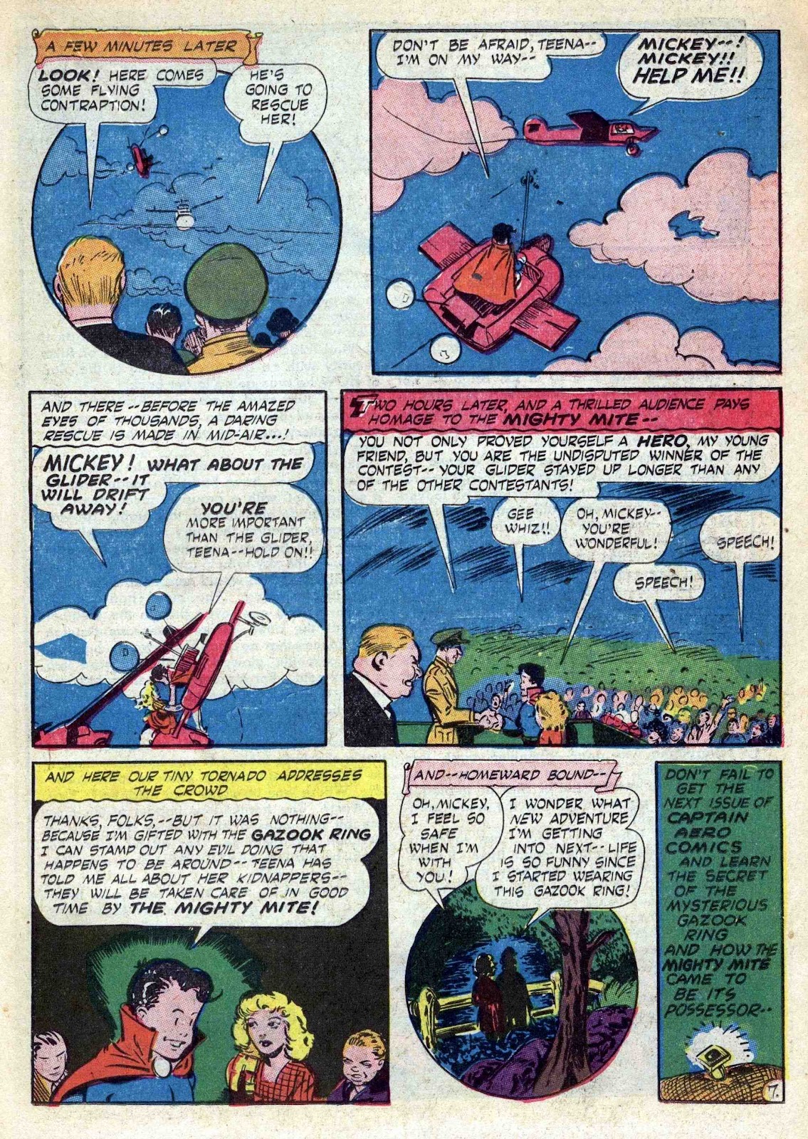 Captain Aero Comics issue 21 - Page 21