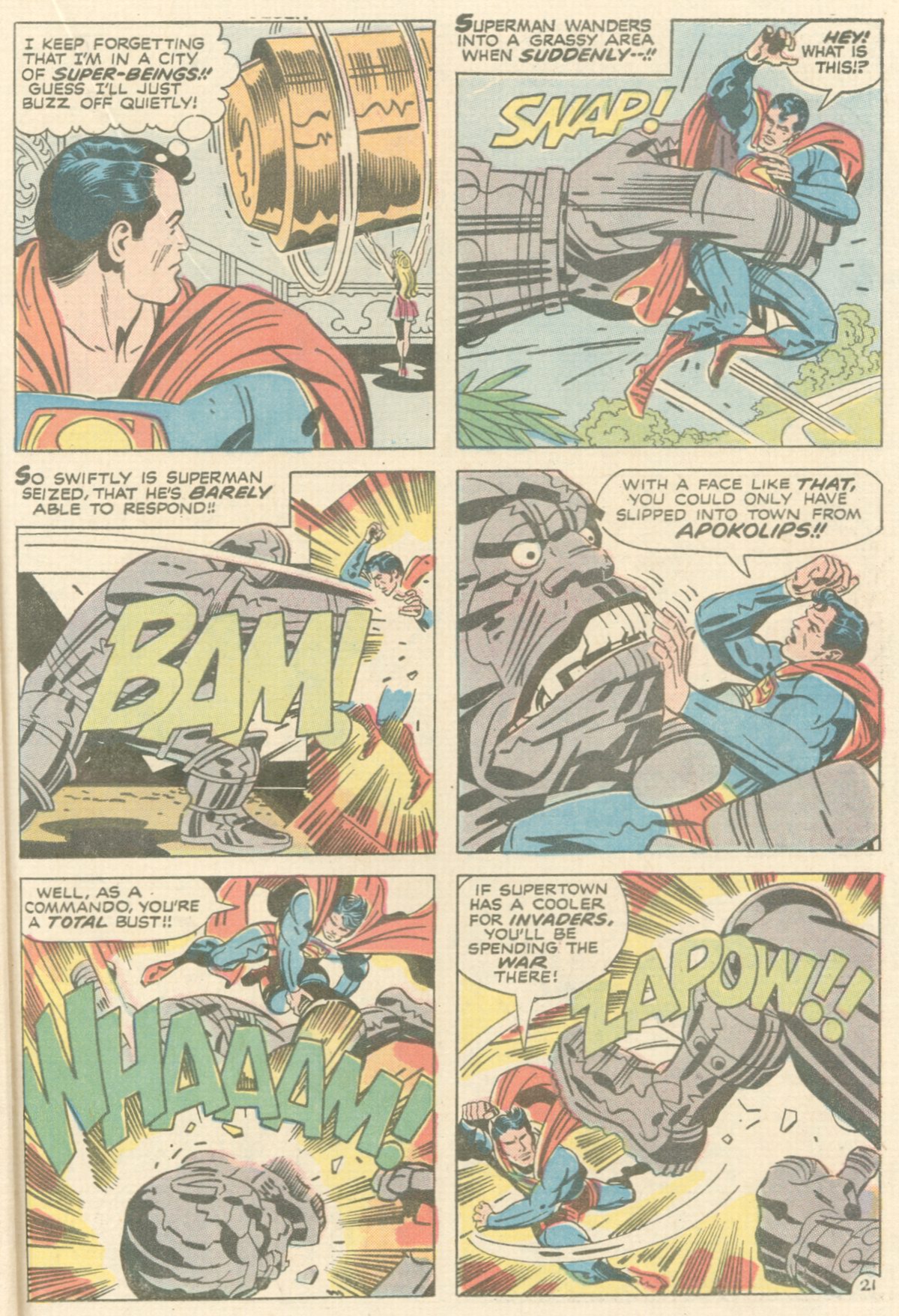 Read online Superman's Pal Jimmy Olsen comic -  Issue #147 - 29