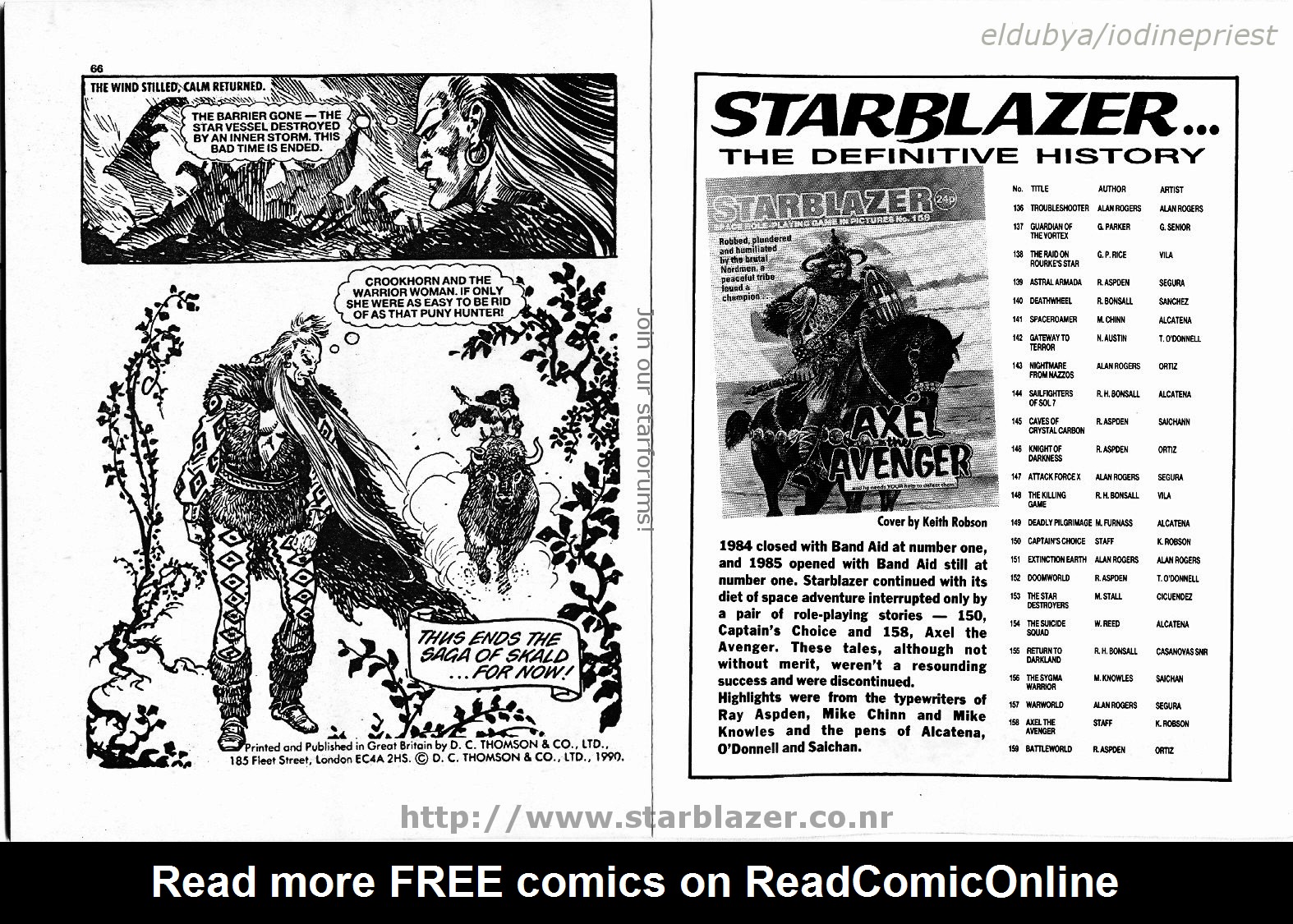 Read online Starblazer comic -  Issue #274 - 35