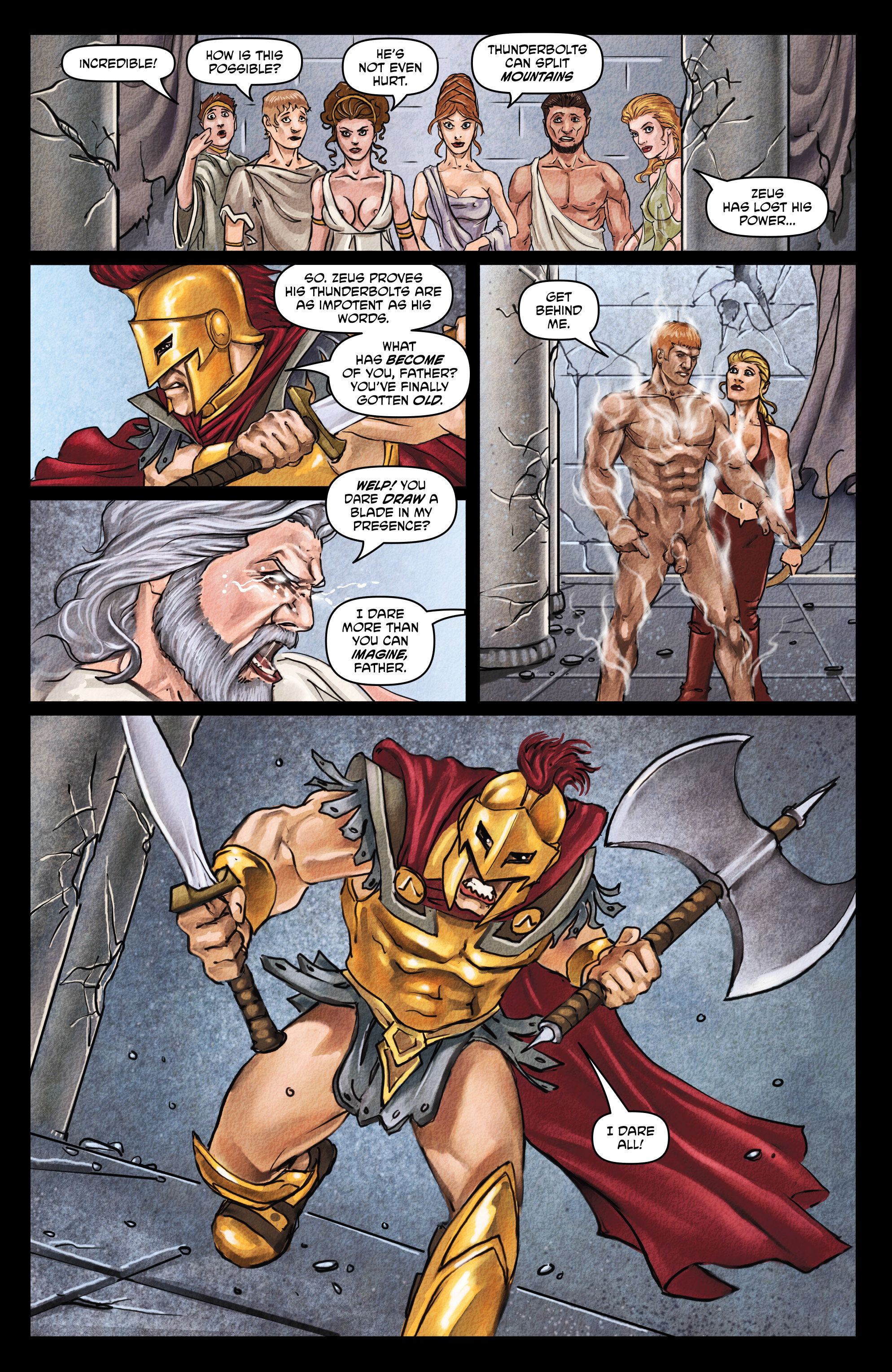 Read online God Is Dead comic -  Issue #25 - 37