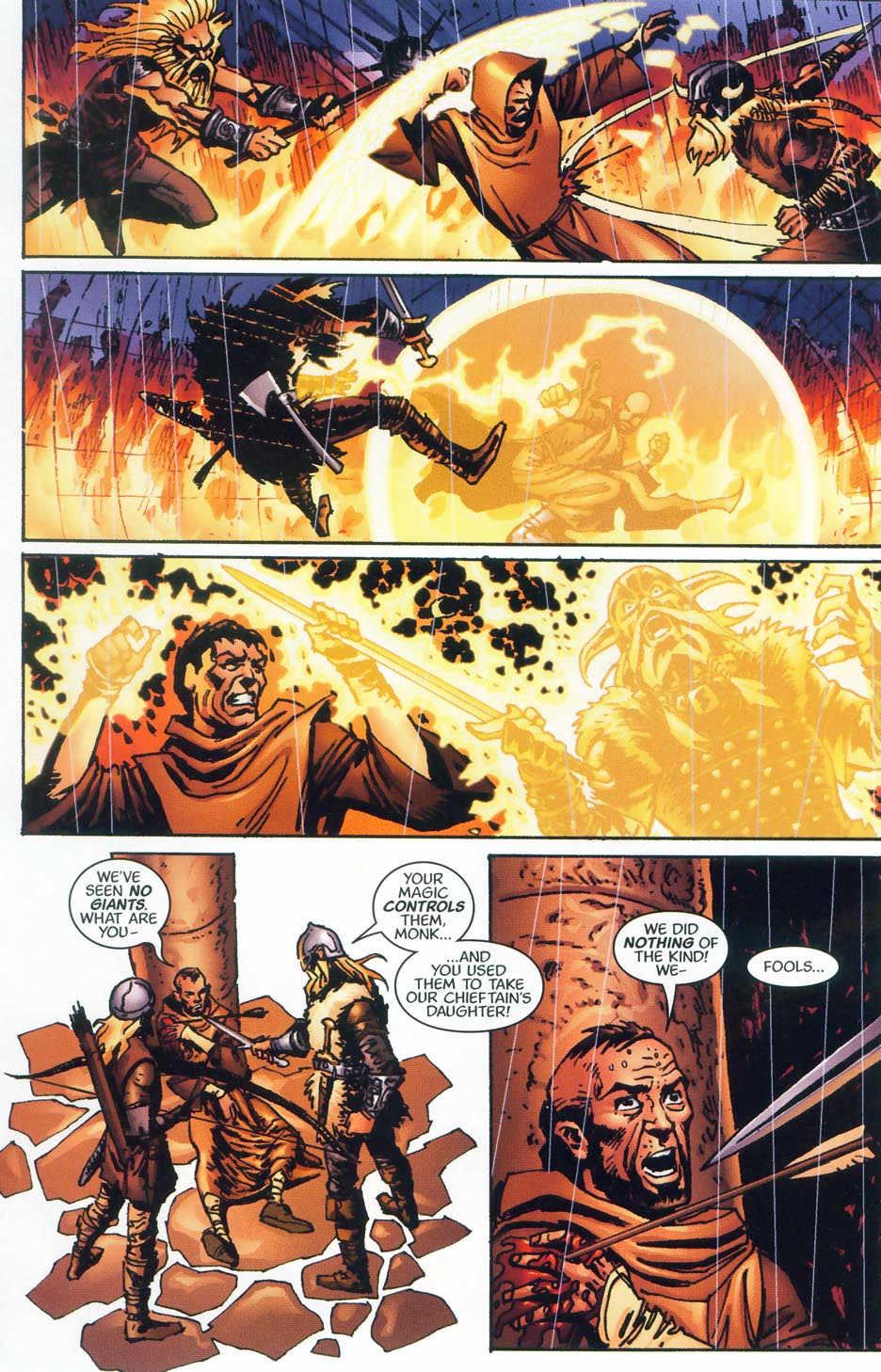 Read online R.A. Salvatore's DemonWars: Trial By Fire comic -  Issue #3 - 5