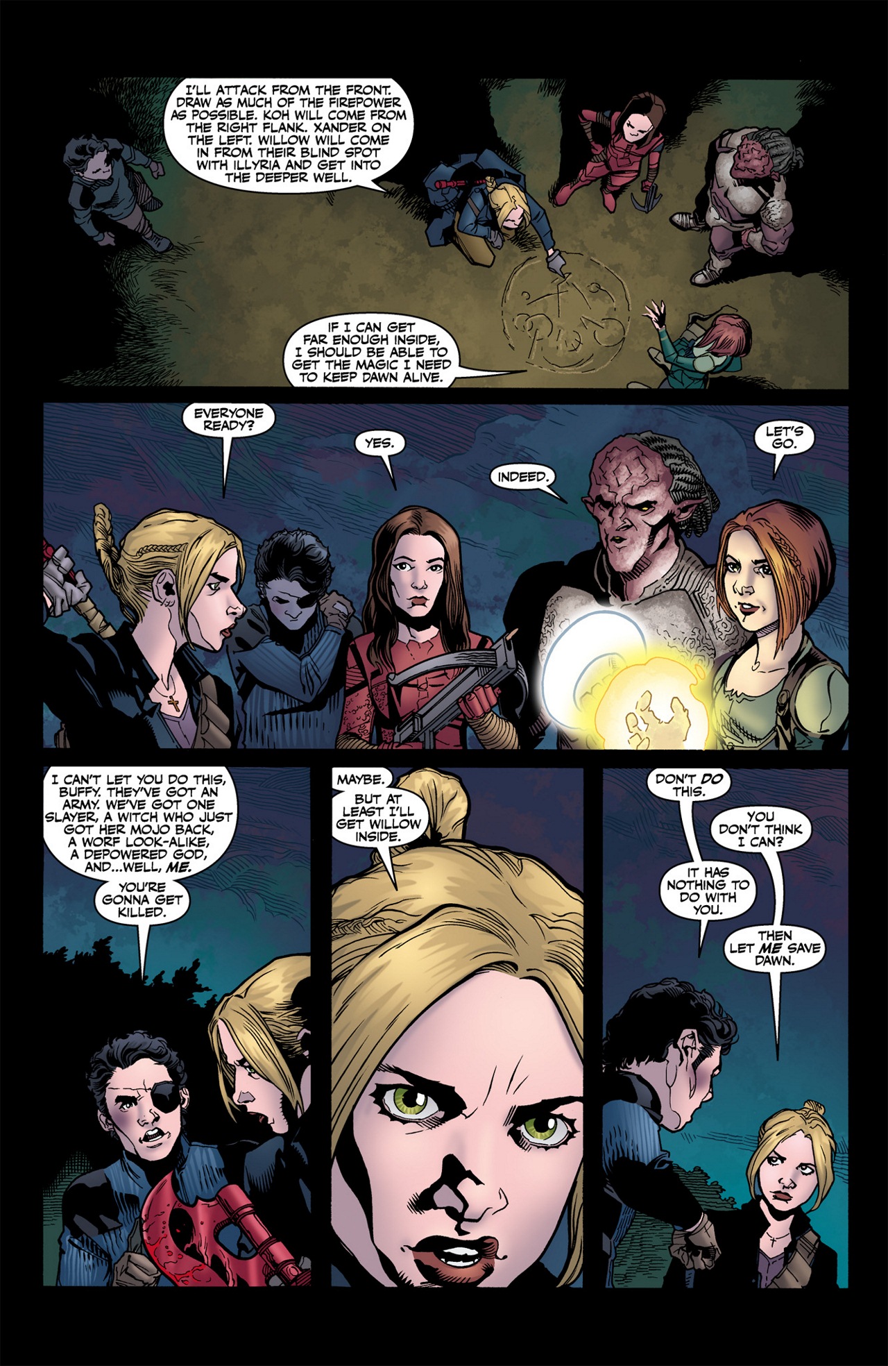 Read online Buffy the Vampire Slayer Season Nine comic -  Issue #22 - 24