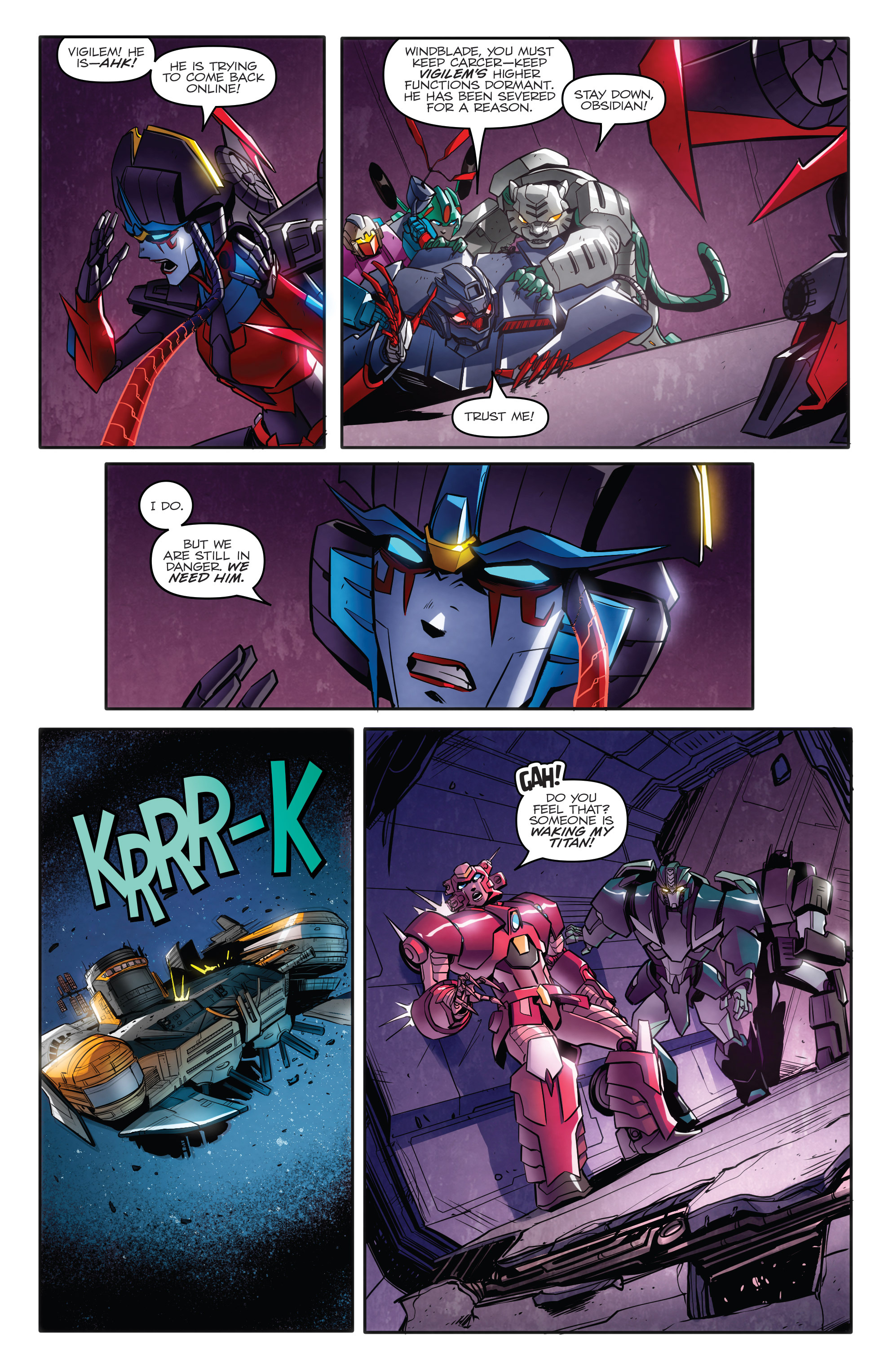 Read online Transformers: Till All Are One comic -  Issue #8 - 5