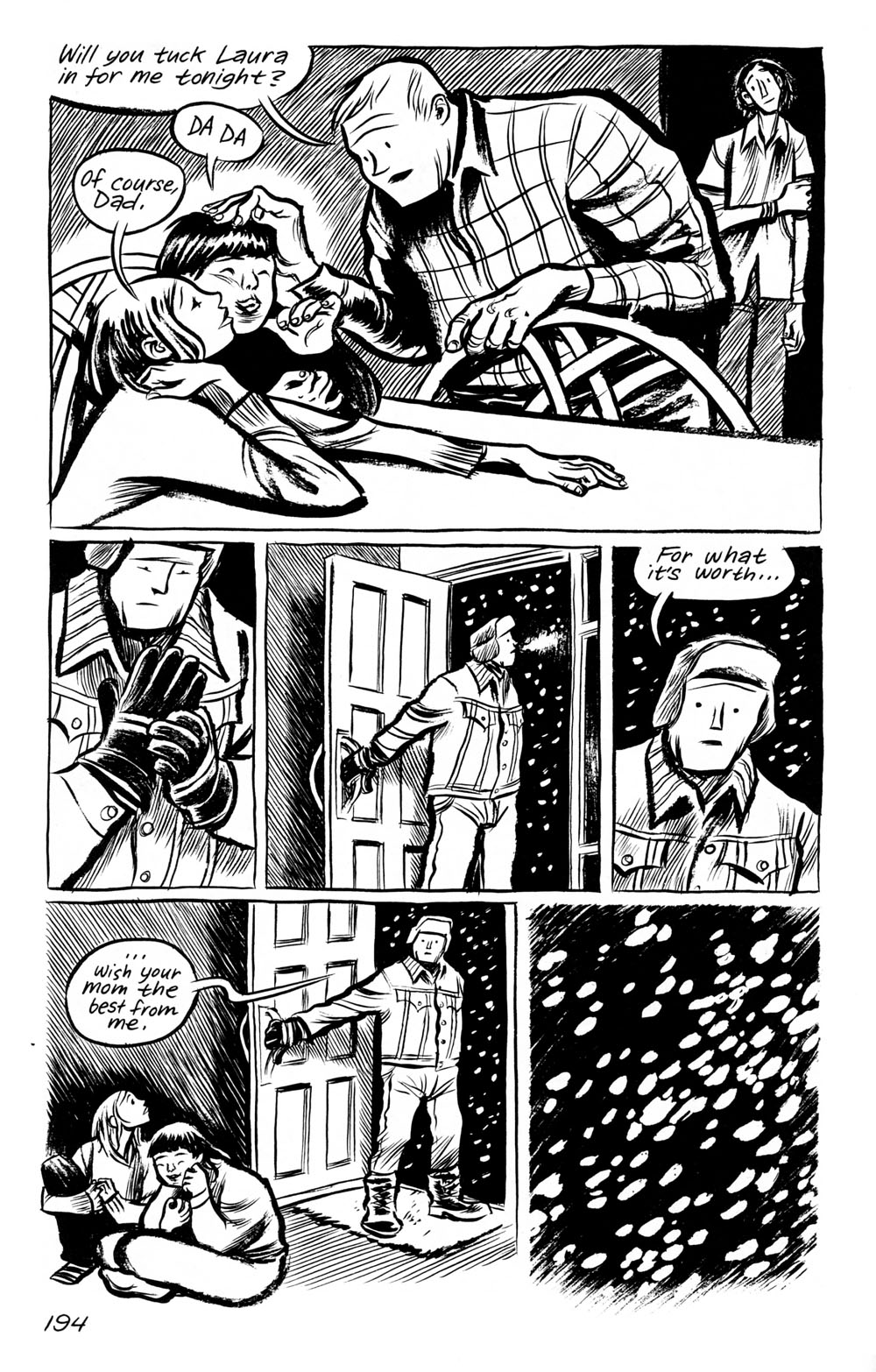Read online Blankets comic -  Issue #1 - 192