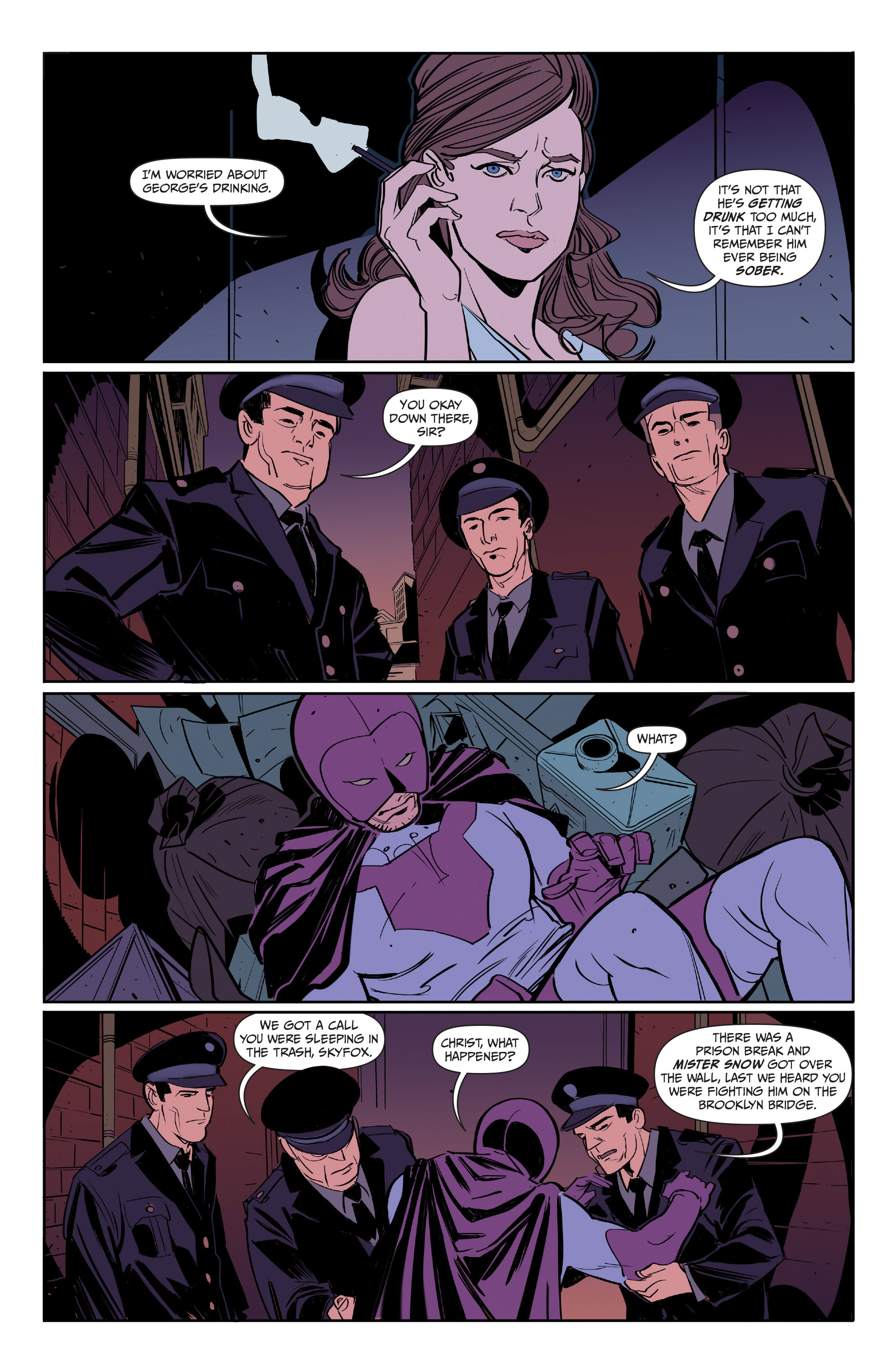 Read online Jupiter's Circle comic -  Issue #5 - 5